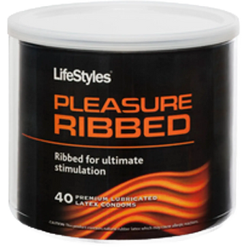 LIFESTYLES PLEASURE RIBBED 40PC BOWL Paradise Products