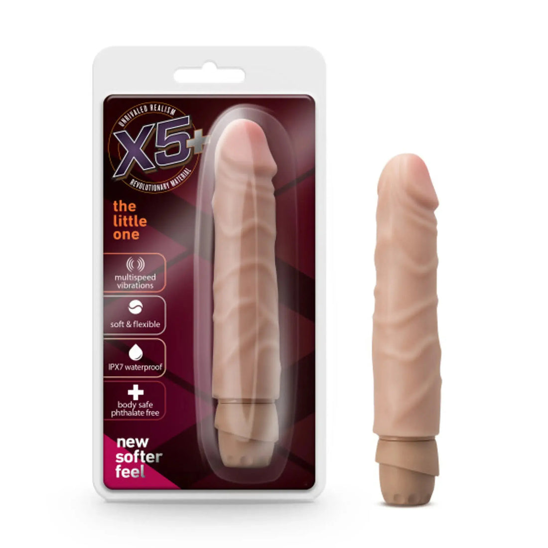 Little One Natural Vibrating Dildo Blush Novelties