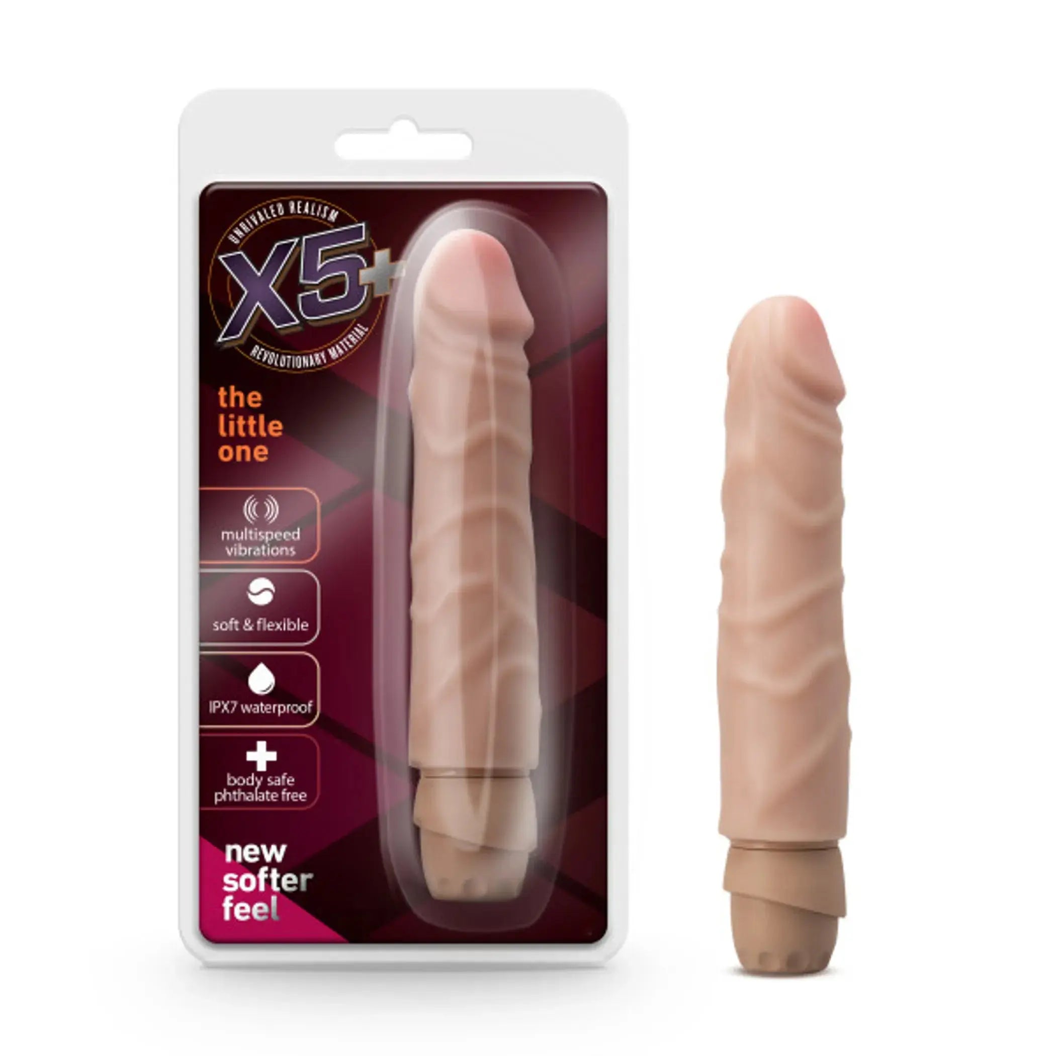 Little One Natural Vibrating Dildo Blush Novelties