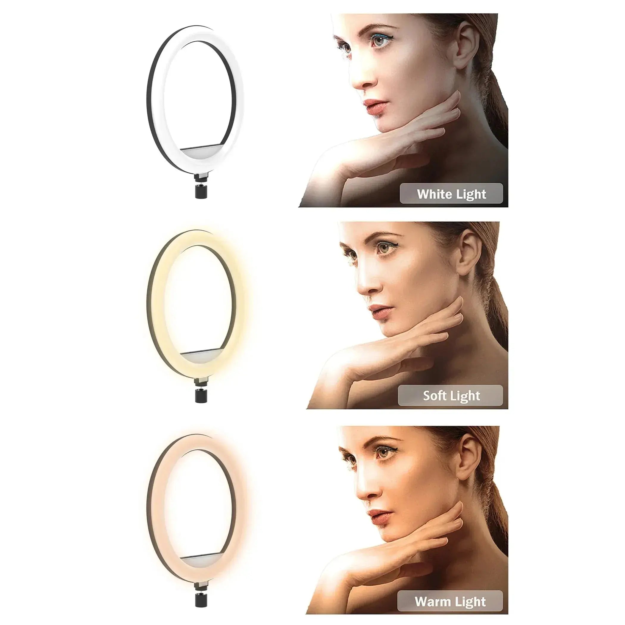 Live Stream 10-Inch LED Selfie Ring Light Supersonic