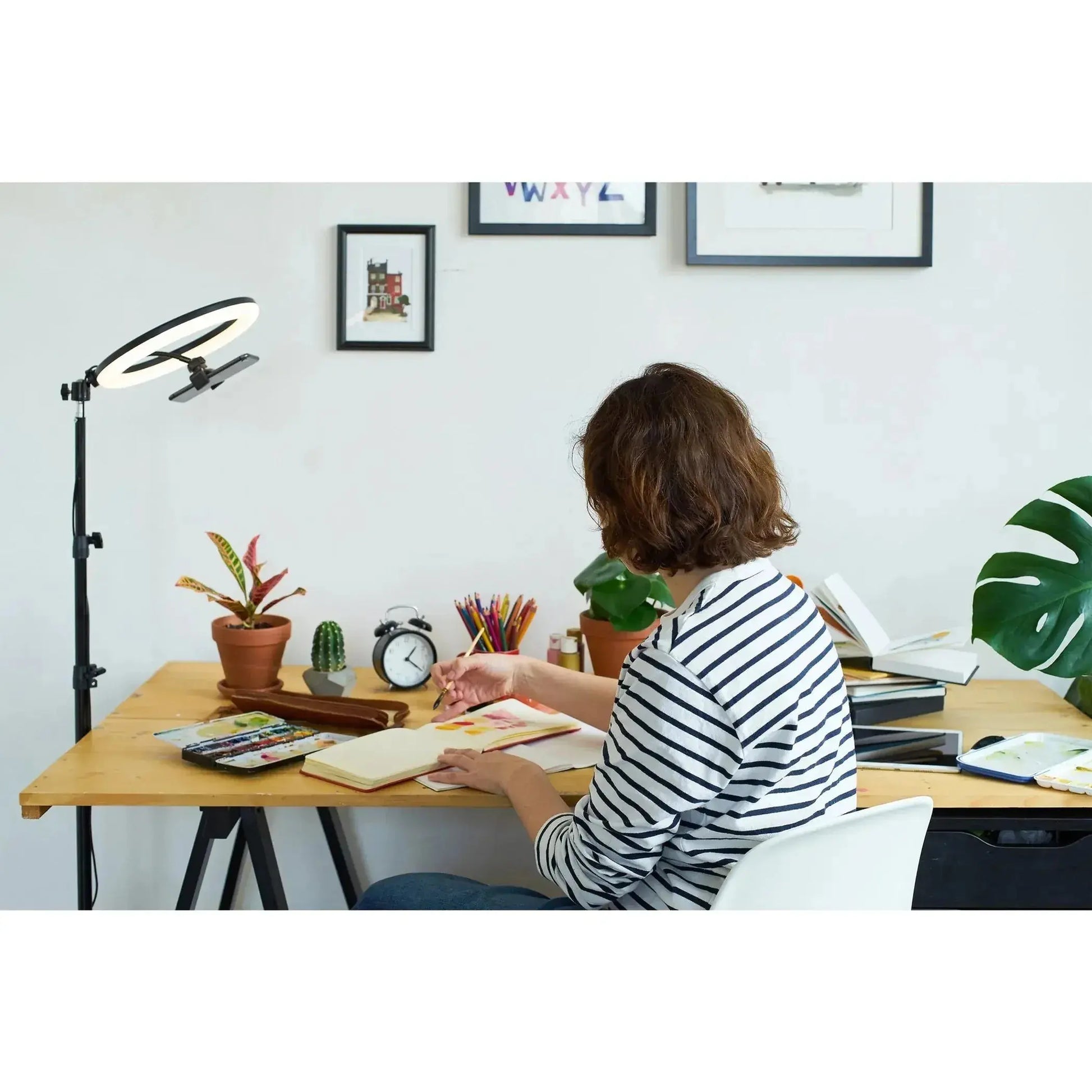 Live Stream 10-Inch LED Selfie Ring Light Supersonic