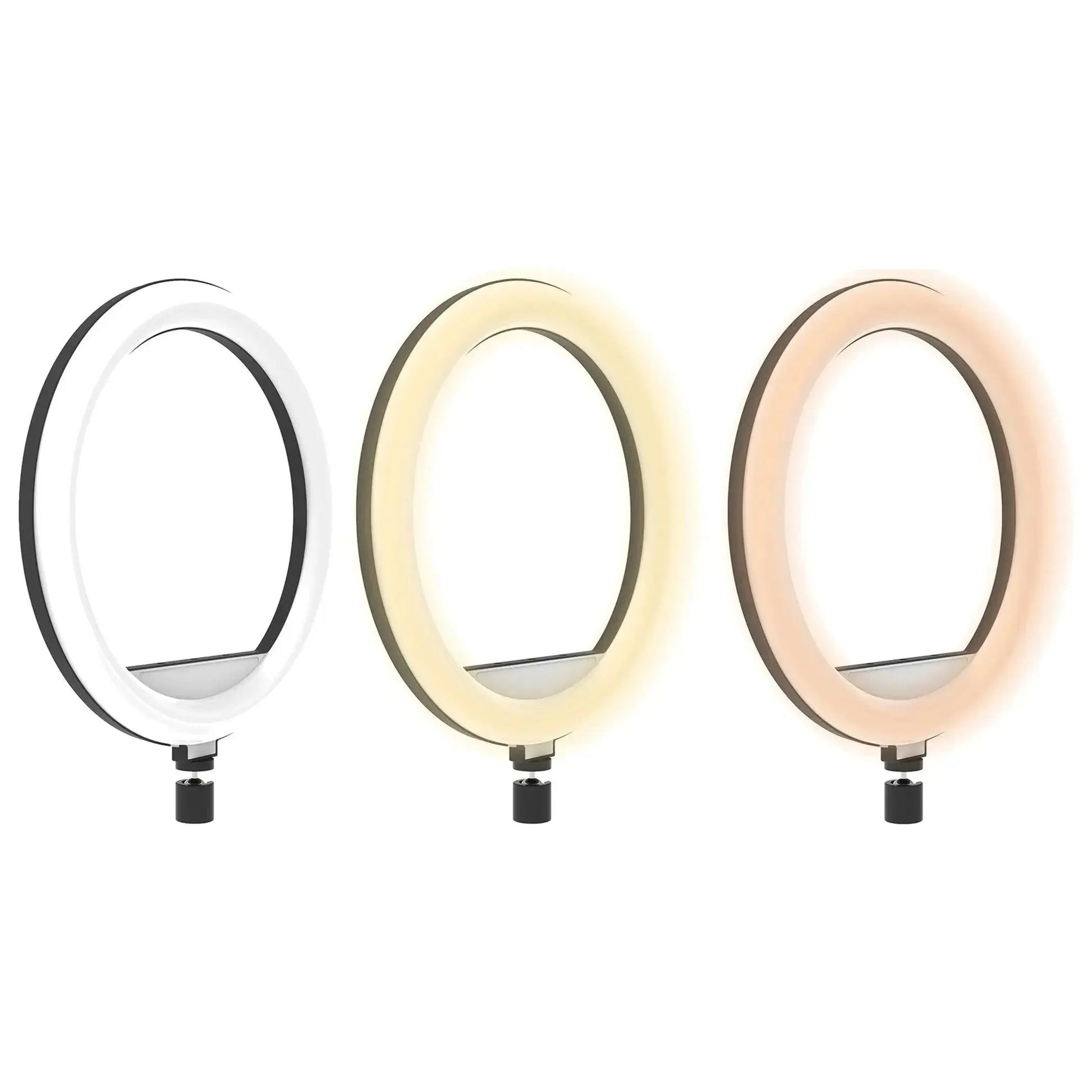 Live Stream 10" LED Table Top Selfie Ring Light Supersonic