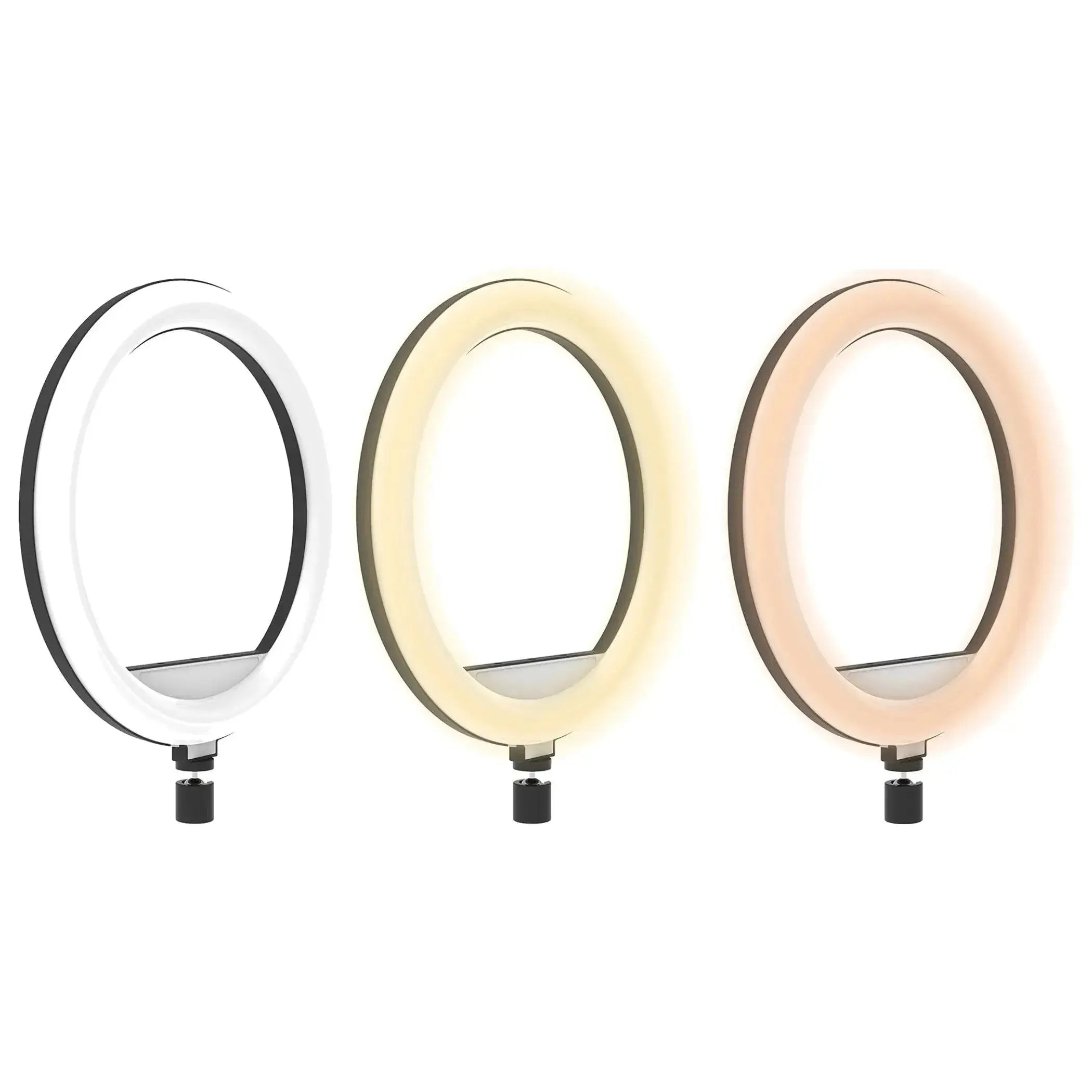 Live Stream 10" LED Table Top Selfie Ring Light Supersonic
