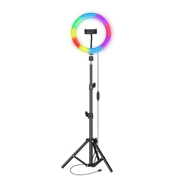 Live Stream LED Selfie Ring Light with RGB Supersonic