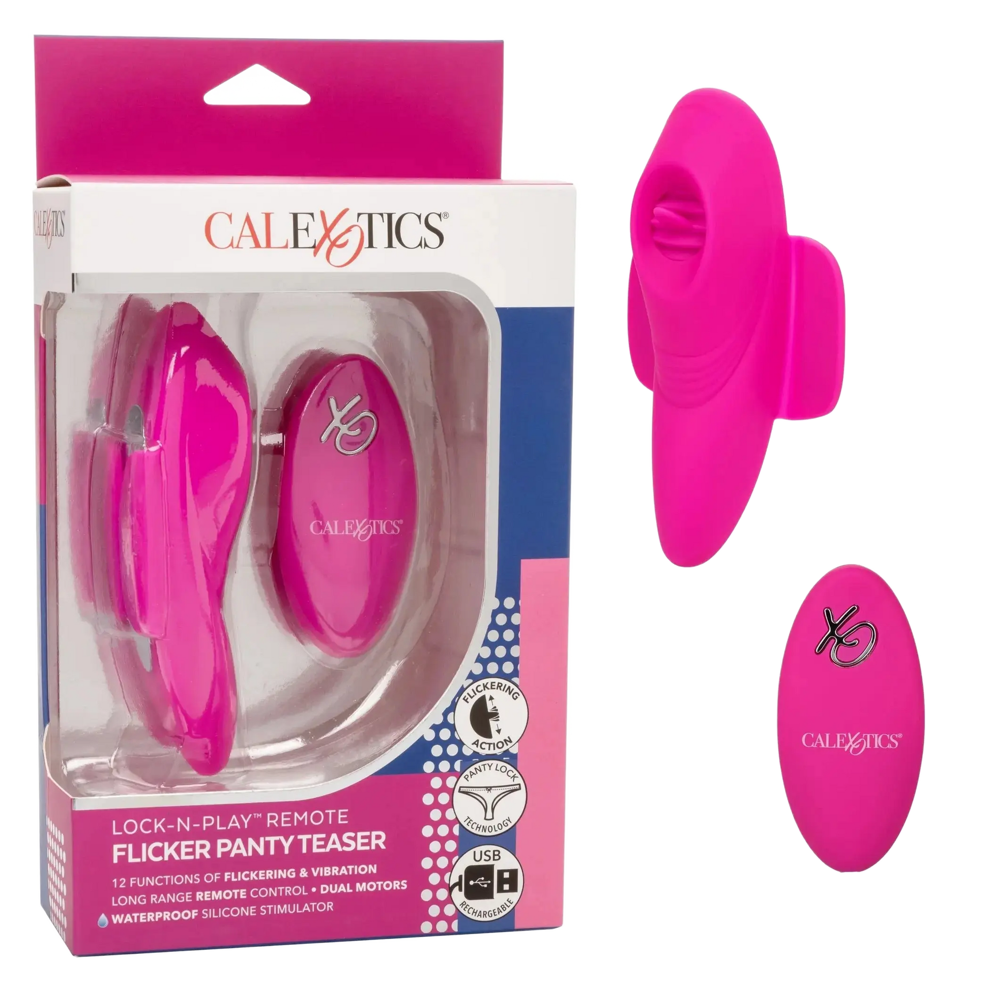 LOCK N PLAY REMOTE FLICKER PANTY TEASER California Exotic Novelties