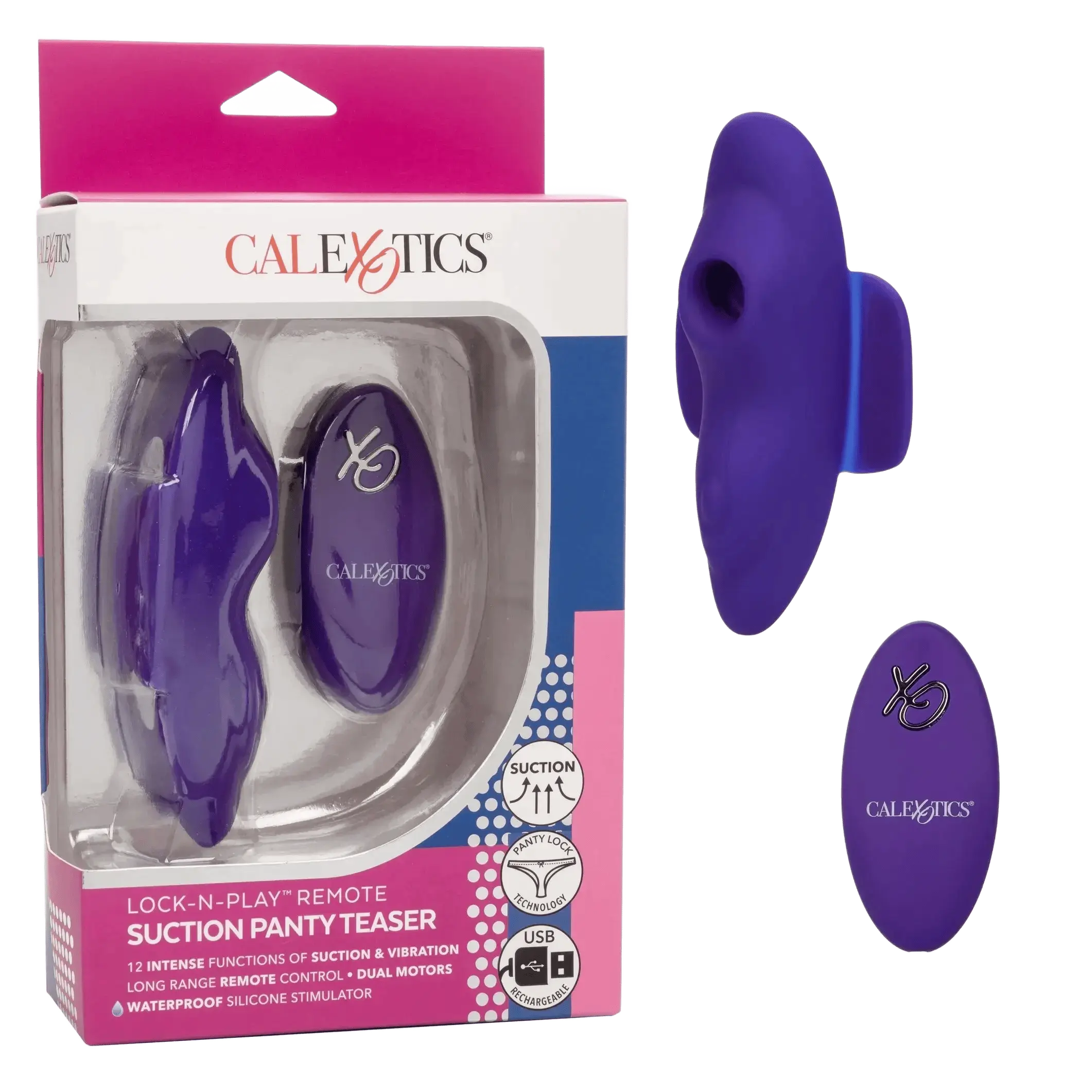 LOCK N PLAY REMOTE SUCTION PANTY TEASER California Exotic Novelties
