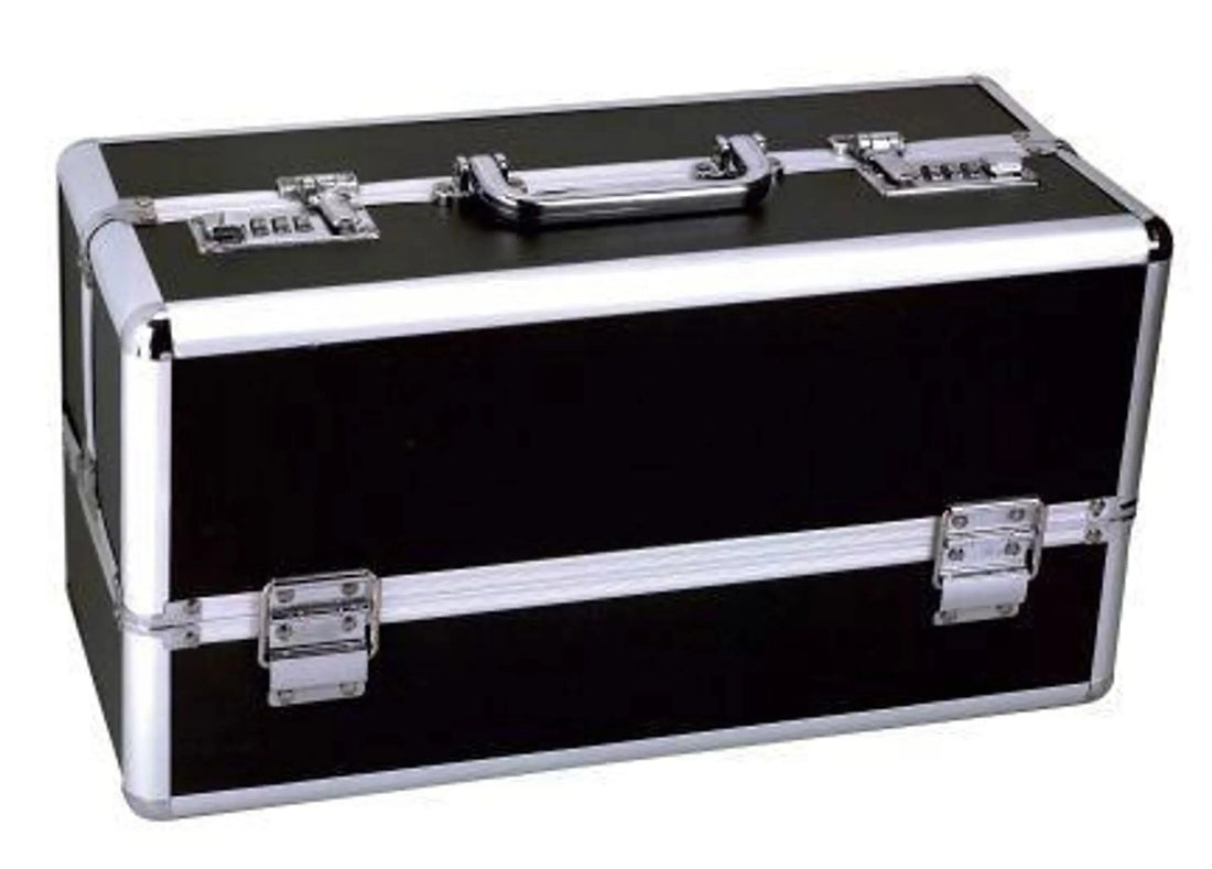 Lockable Vibrator Case Black Large BMS Enterprises