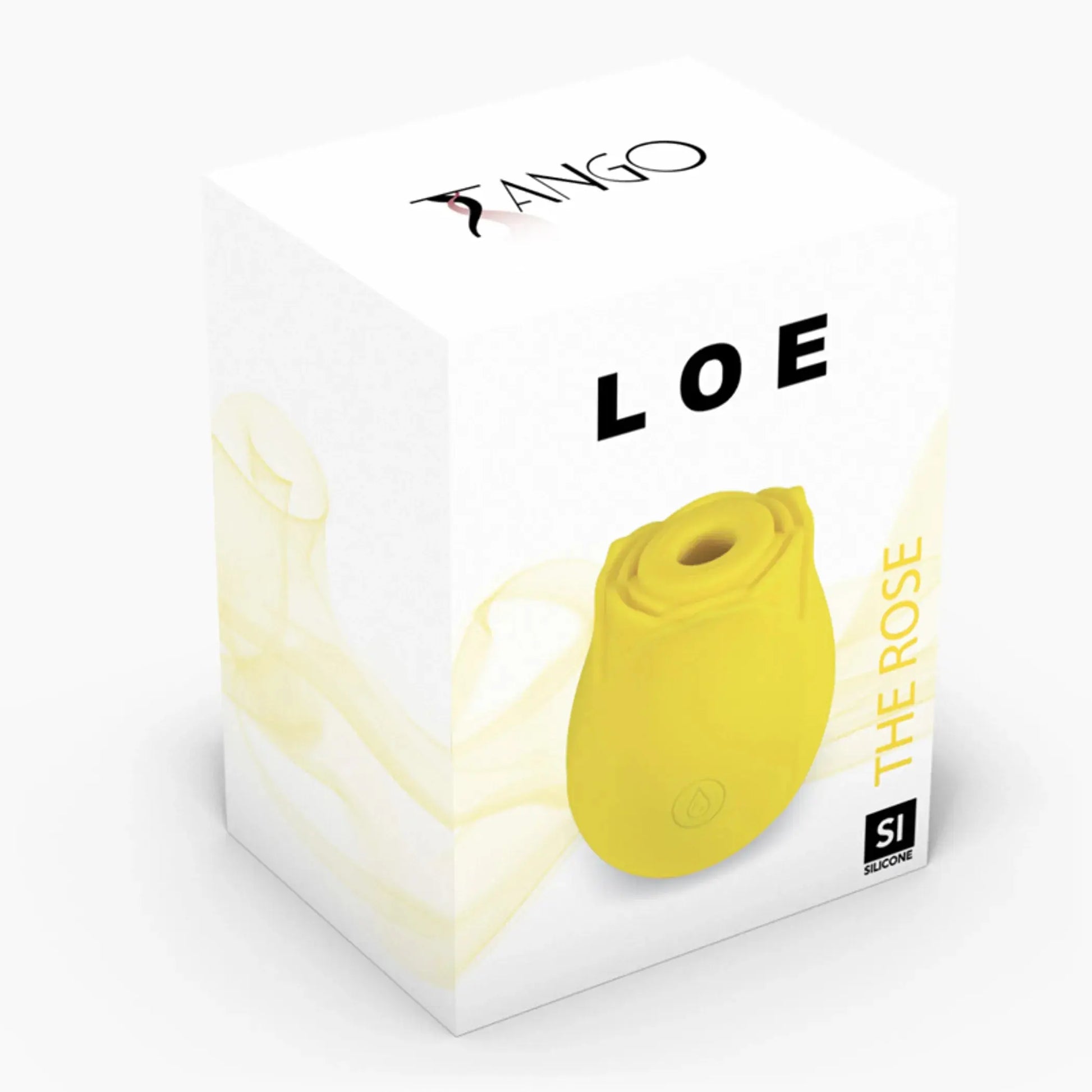 Loe The Rose Premium Suction Stimulator Yellow Eden Novelties