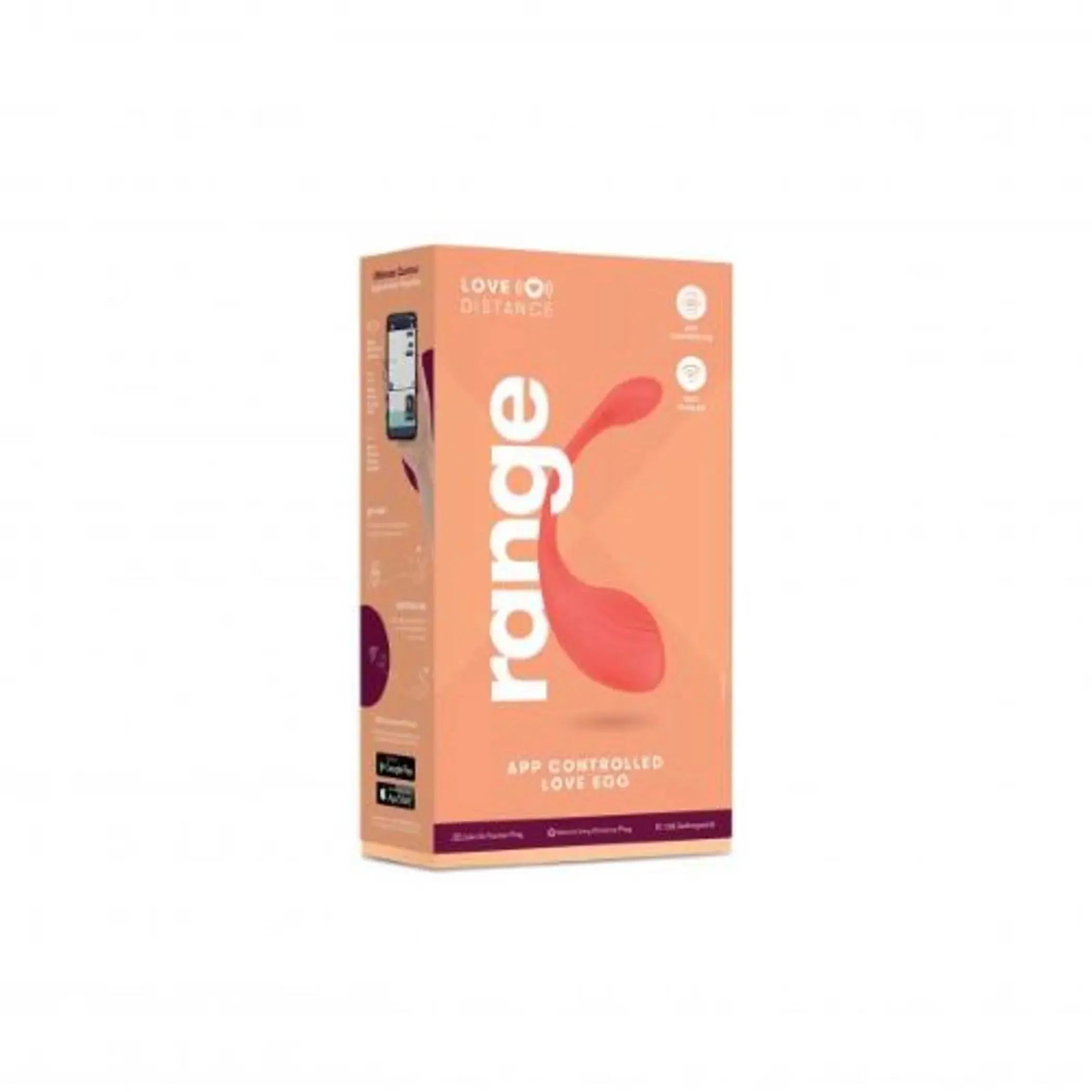 Love Distance App-Controlled Love Egg Coral X-Gen Products
