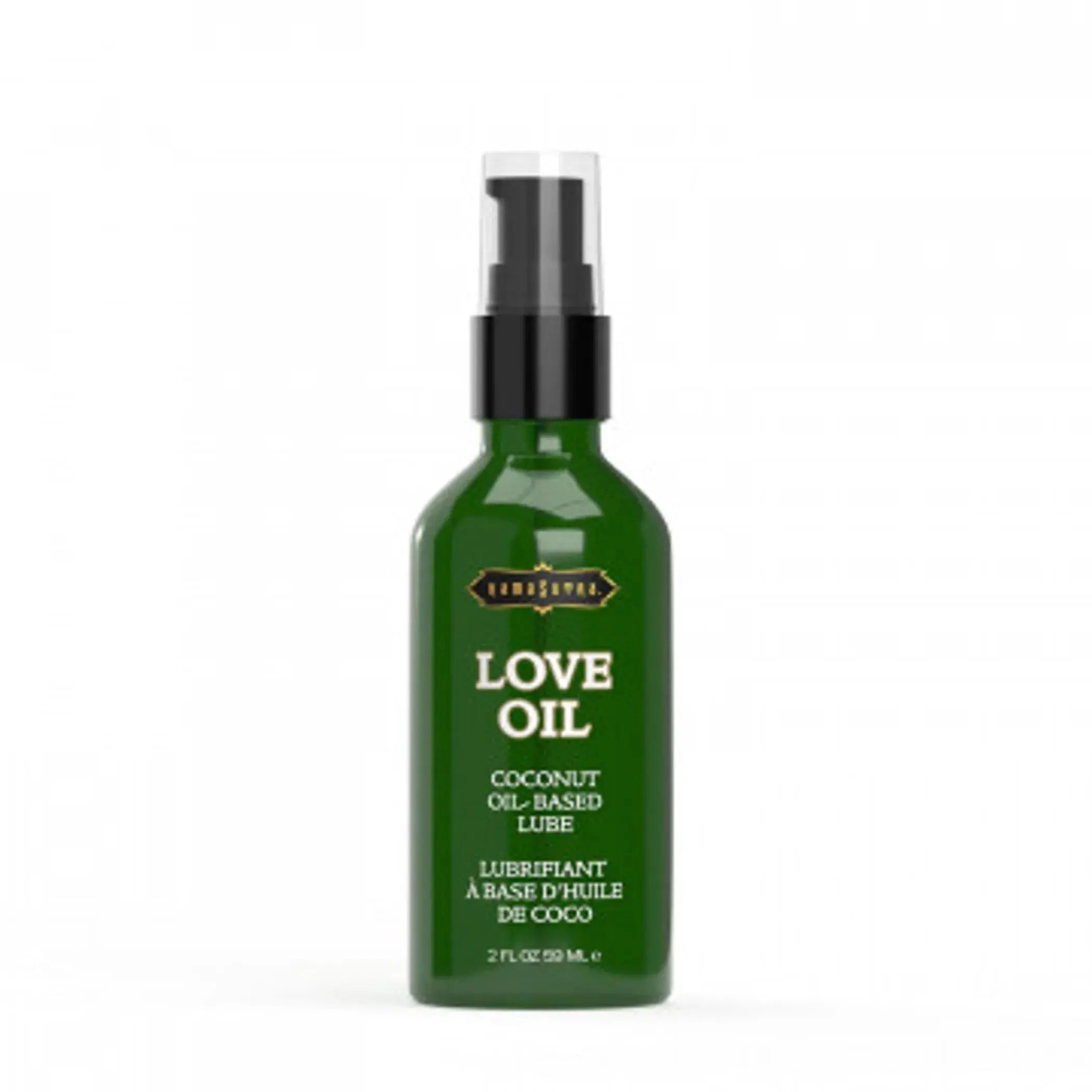 Love Oil Coconut Lube 2oz Kama Sutra