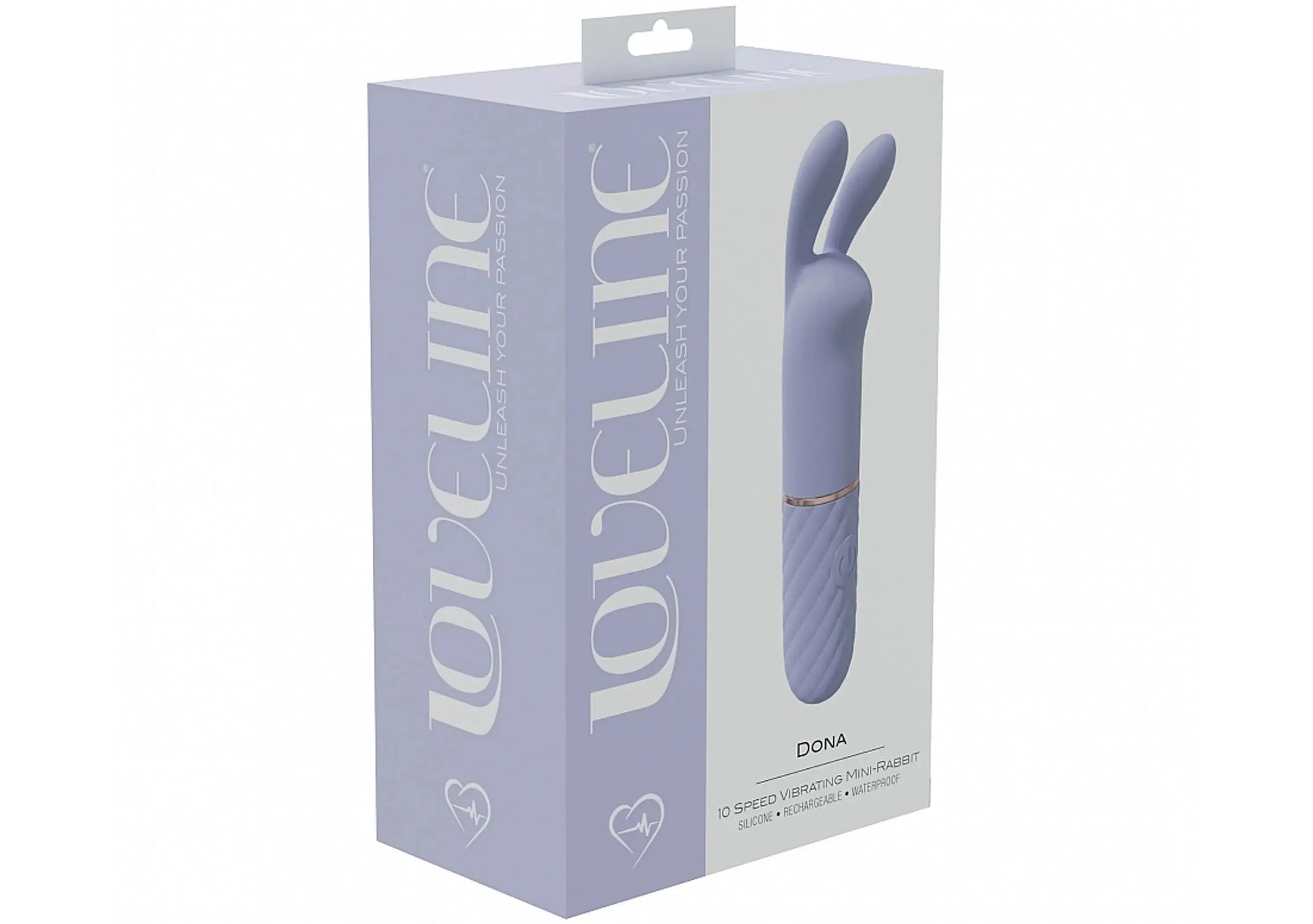 Loveline Dona Mini Rabbit Vibrator Lavender SHOTS AMERICA