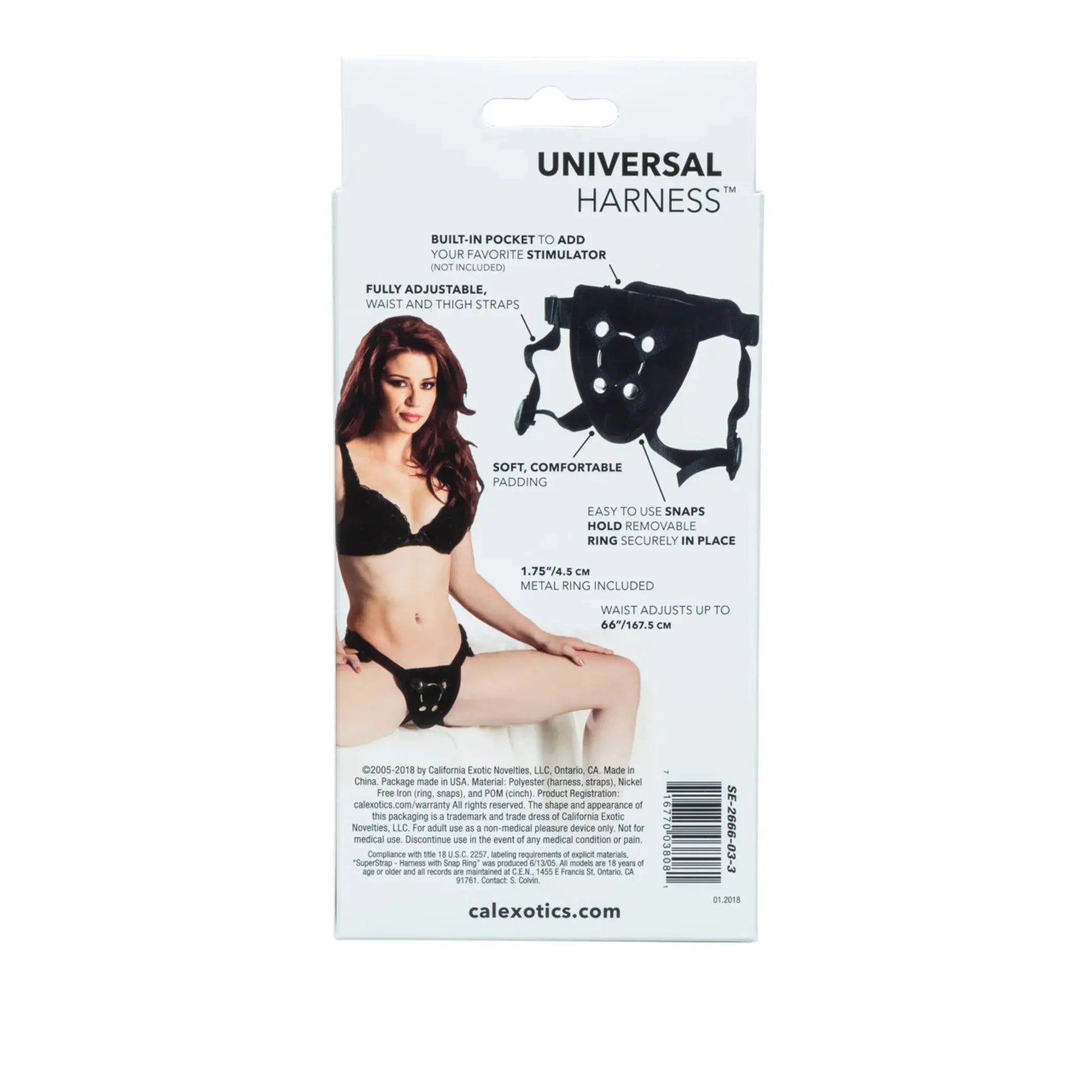 Lover's Super Strap Universal Harness California Exotic Novelties