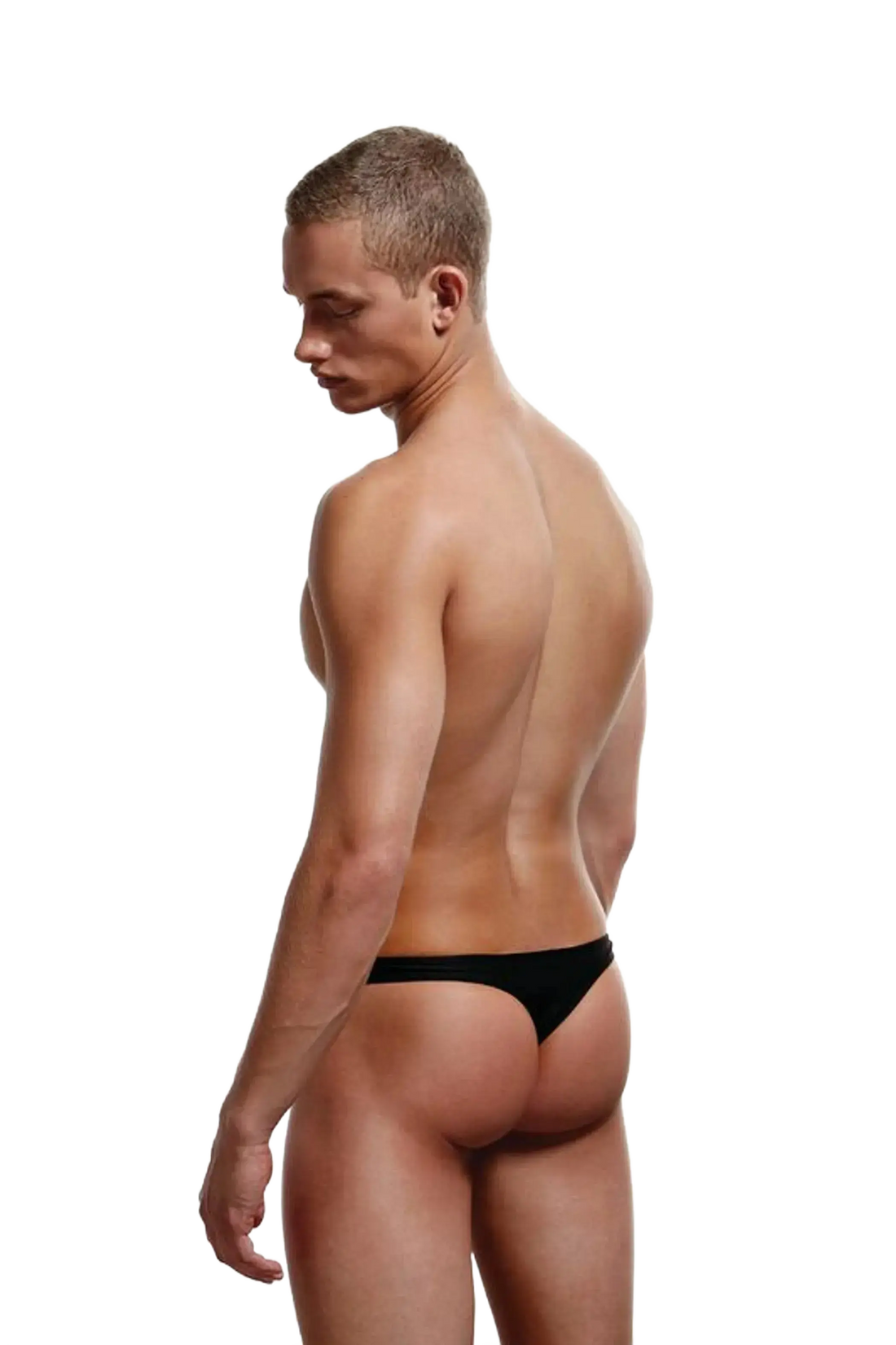 ENVY LOW RISE THONG BLACK S/M X-Gen Products