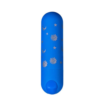 Luna Mini Bullet Vibrator with Stars and Moon Pattern Maia Toys