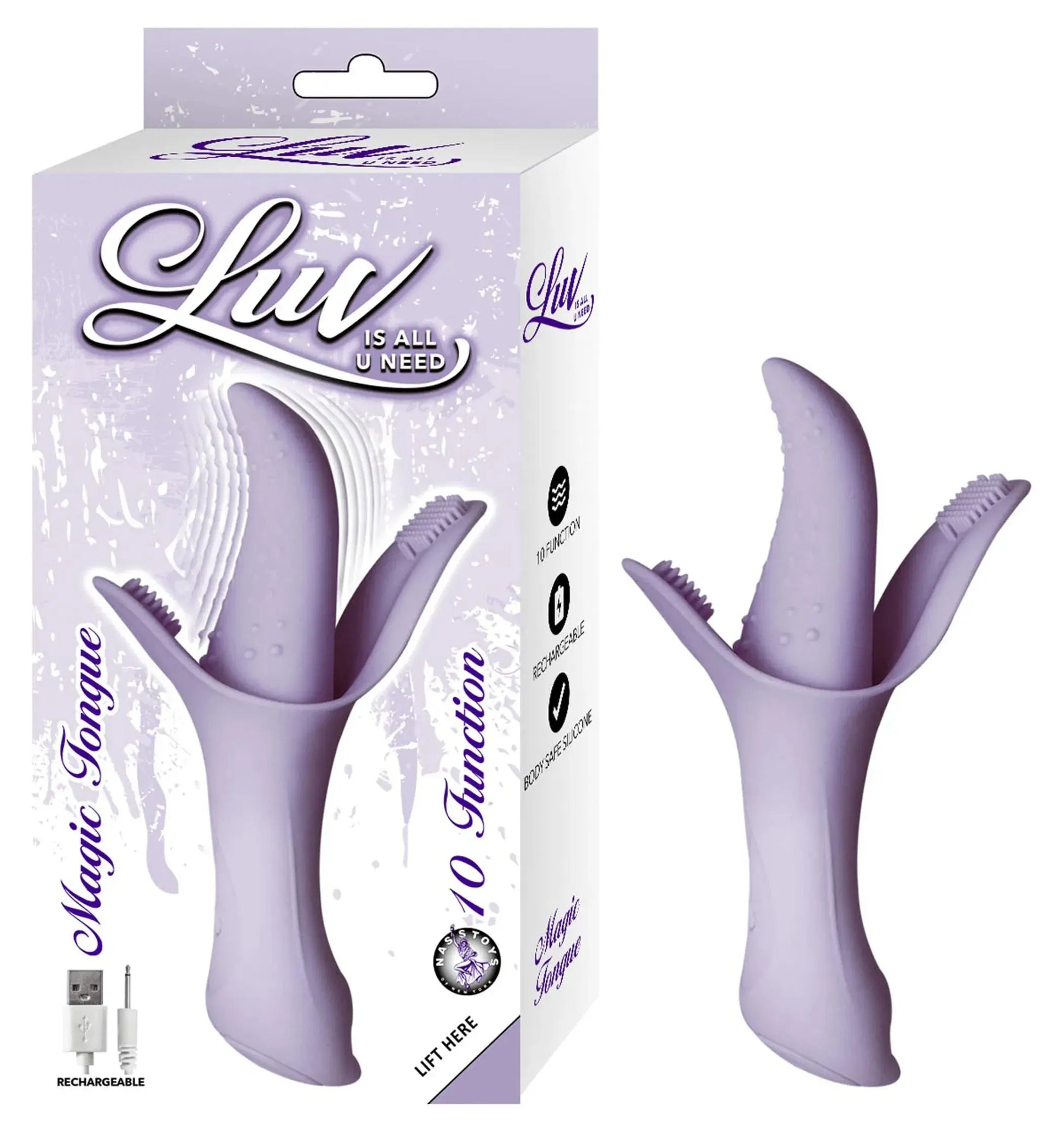 Luv Magic Tongue Lavender Nasstoys