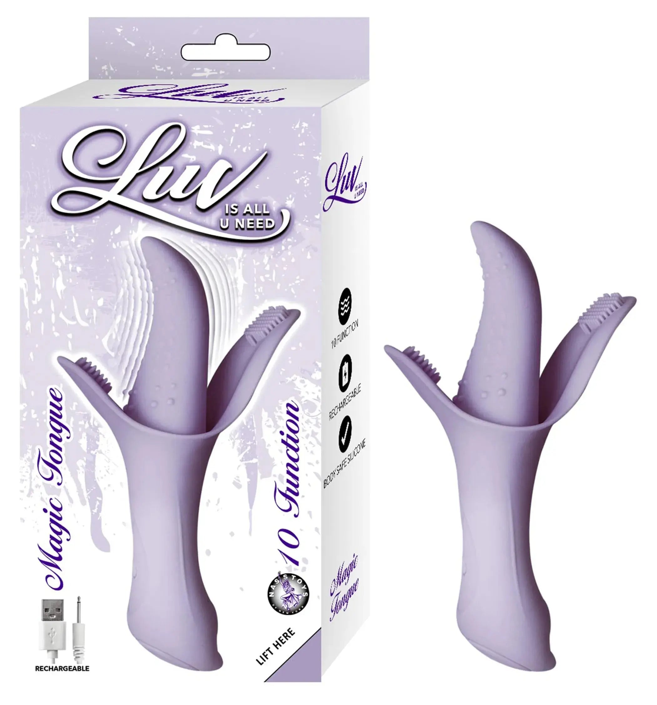 Luv Magic Tongue Lavender Nasstoys