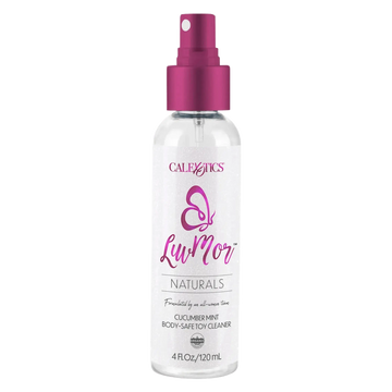 LUVMOR NATURALS CUCUMBER MINT BODY-SAFE TOY CLEANER 4OZ California Exotic Novelties
