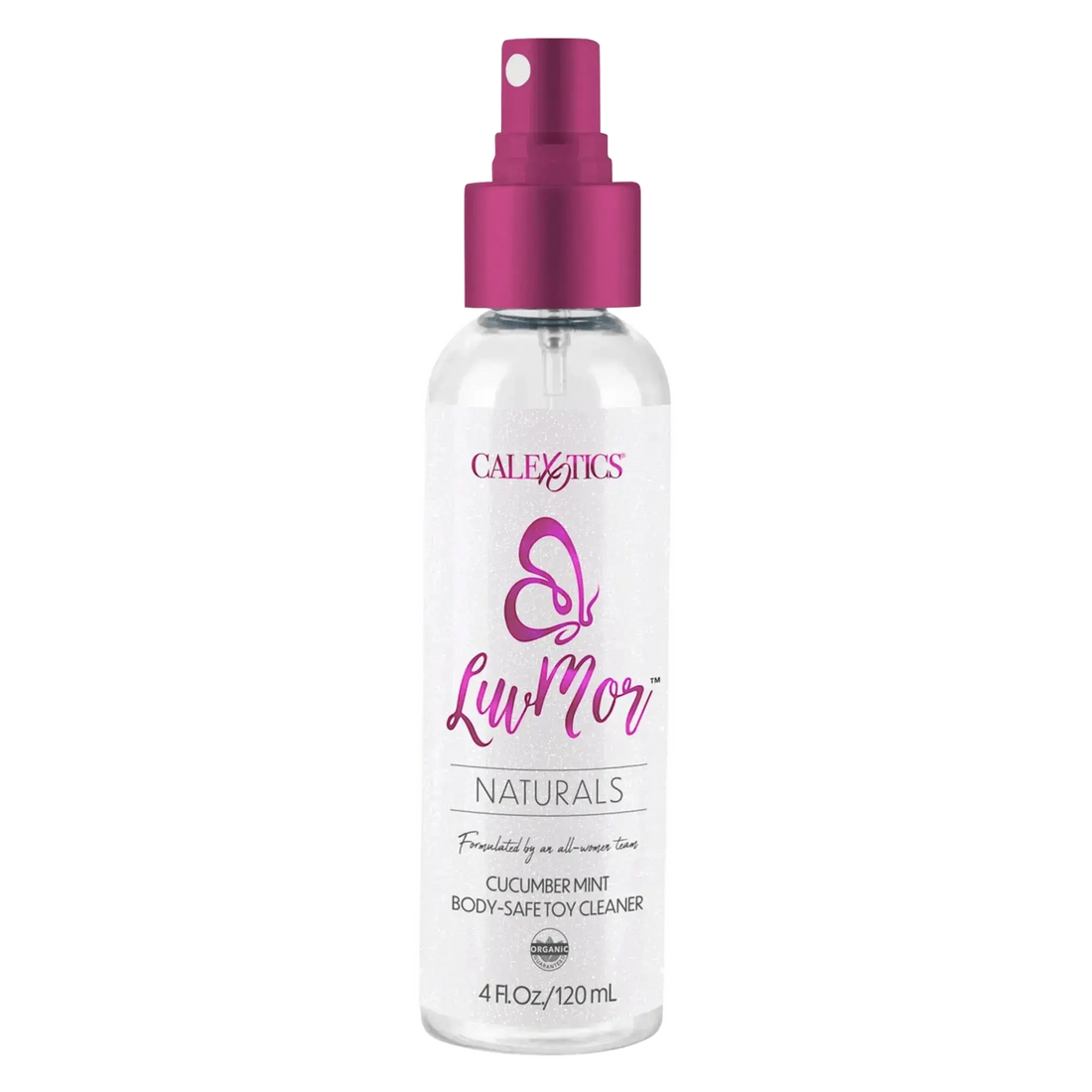 LUVMOR NATURALS CUCUMBER MINT BODY-SAFE TOY CLEANER 4OZ California Exotic Novelties