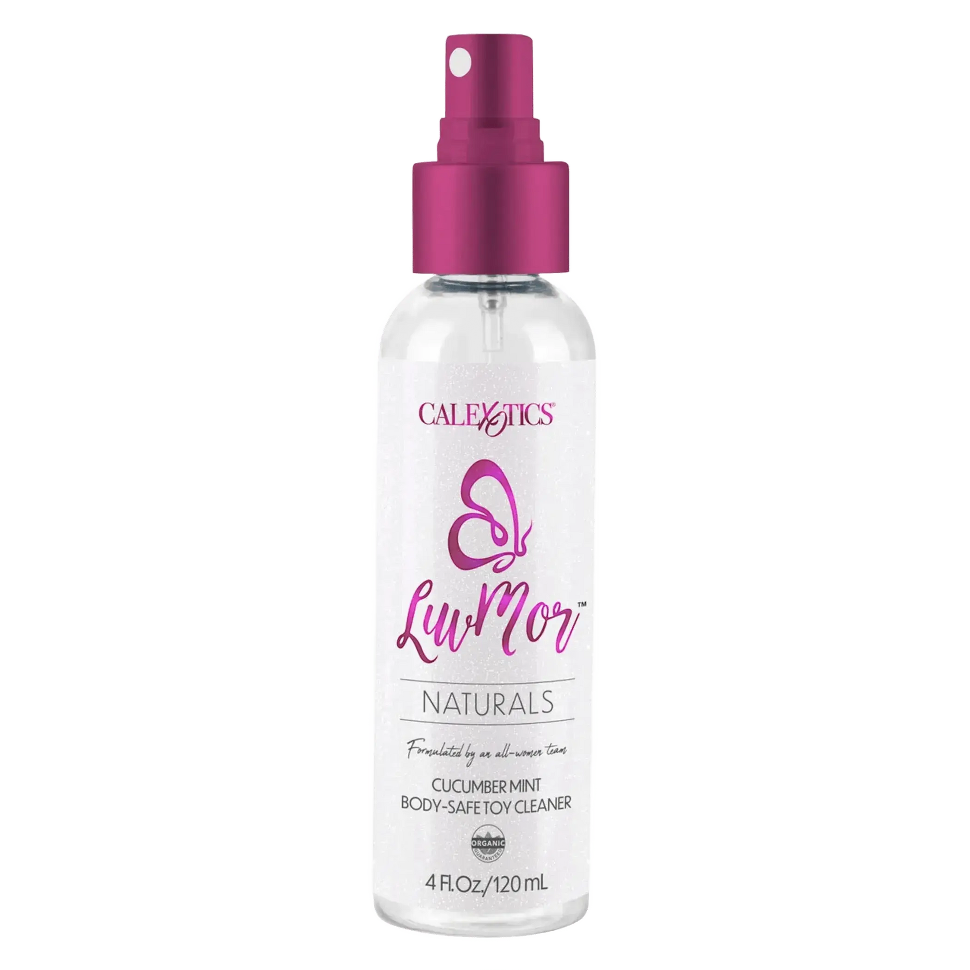 LUVMOR NATURALS CUCUMBER MINT BODY-SAFE TOY CLEANER 4OZ California Exotic Novelties