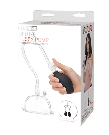 LUX FETISH PXSSYPUMP (CLIT CLAMP INCLUDED) Electric / Hustler Lingerie