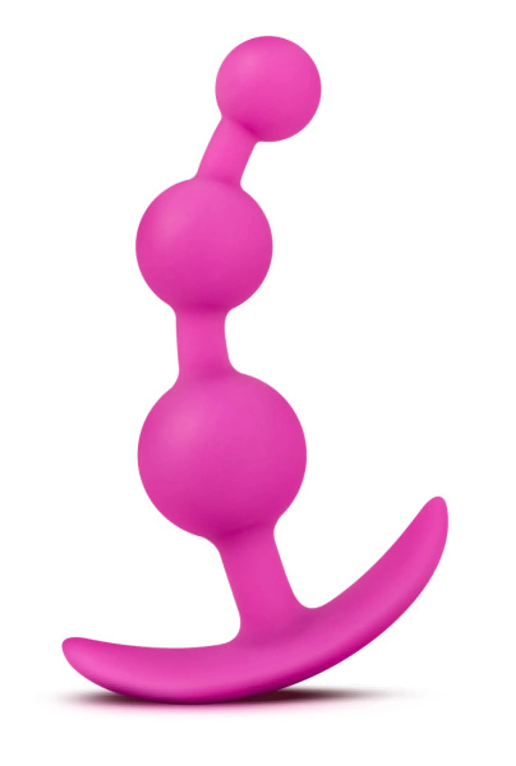 Luxe Be Me 3 Fuschia Anal Plug Blush Novelties