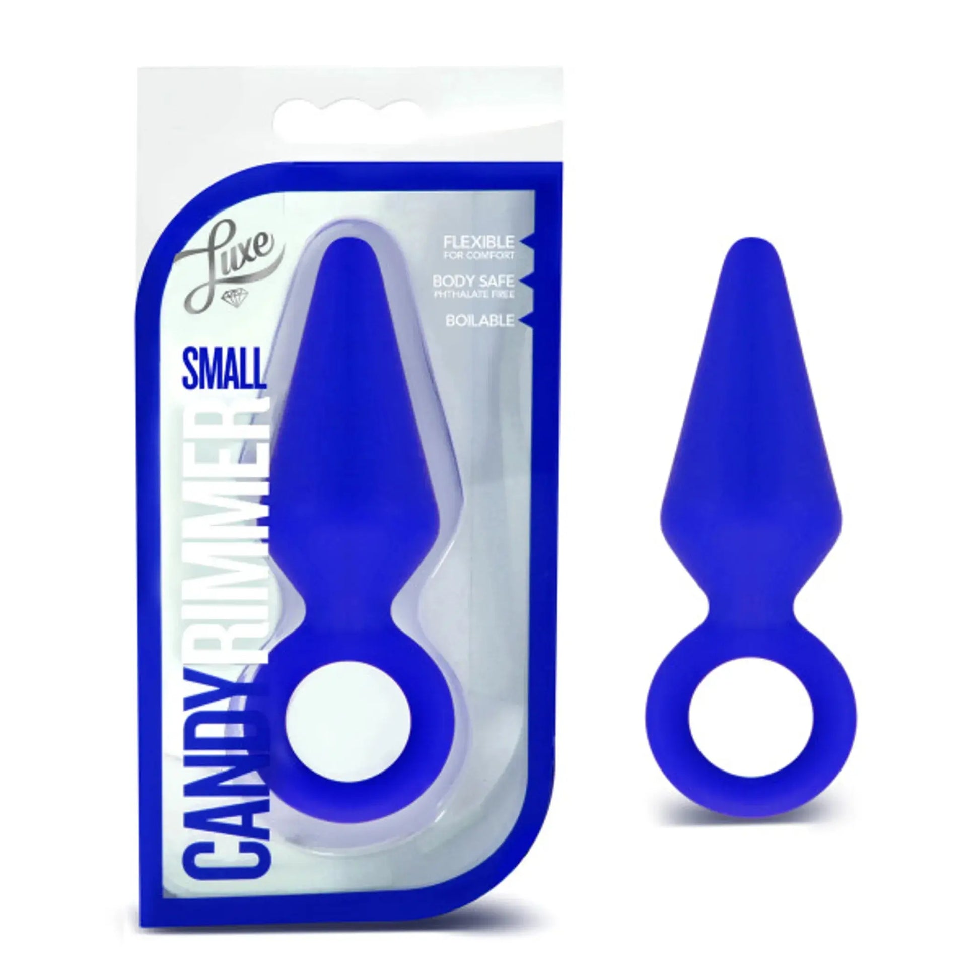 Luxe Candy Rimmer Indigo Butt Plug Blush Novelties
