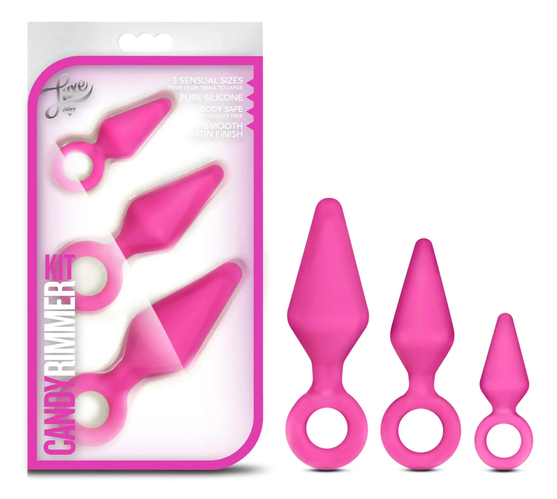Luxe Candy Rimmer Kit Fuchsia Blush Novelties