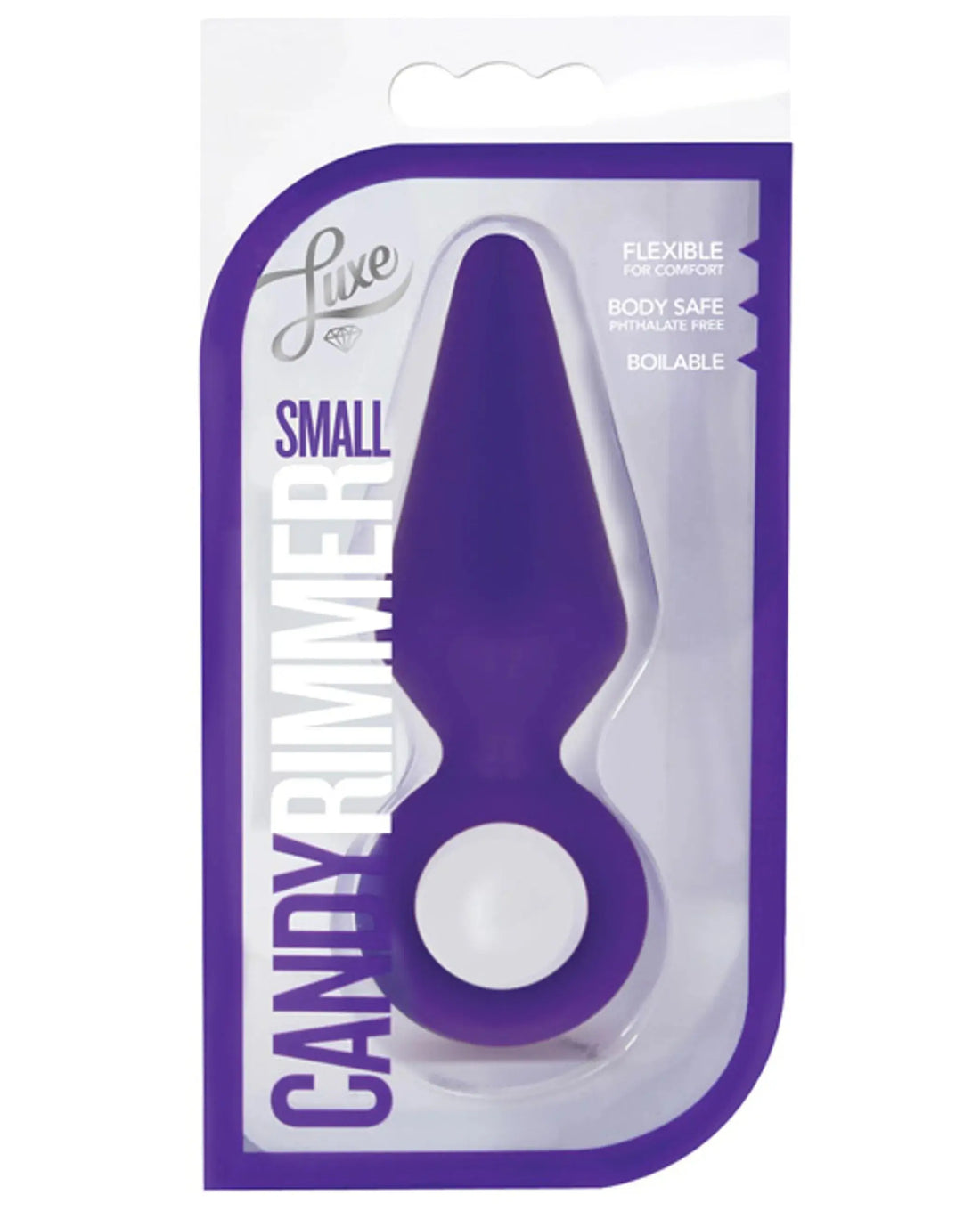 Luxe Candy Rimmer Purple Small Butt Plug Blush Novelties