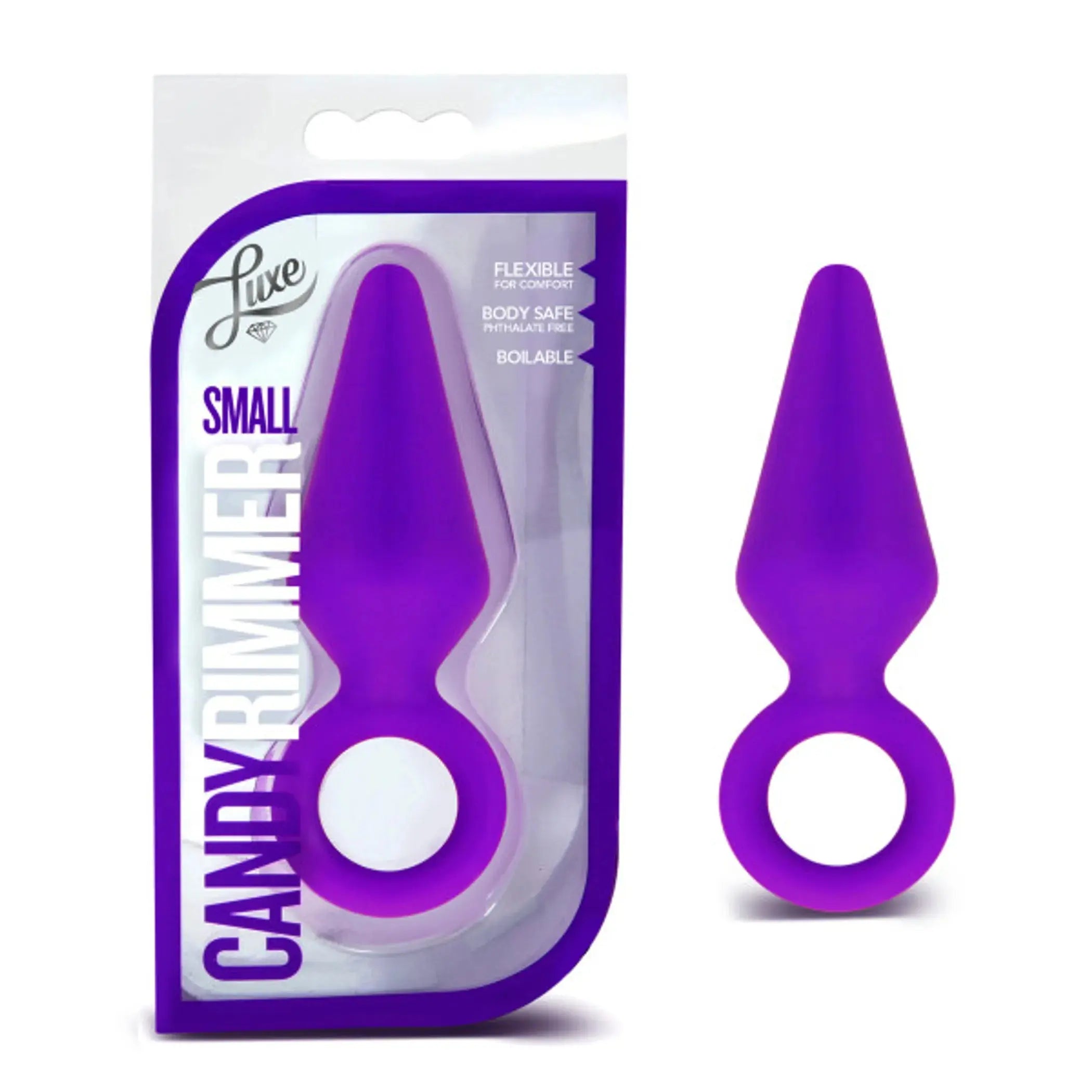 Luxe Candy Rimmer Purple Small Butt Plug Blush Novelties
