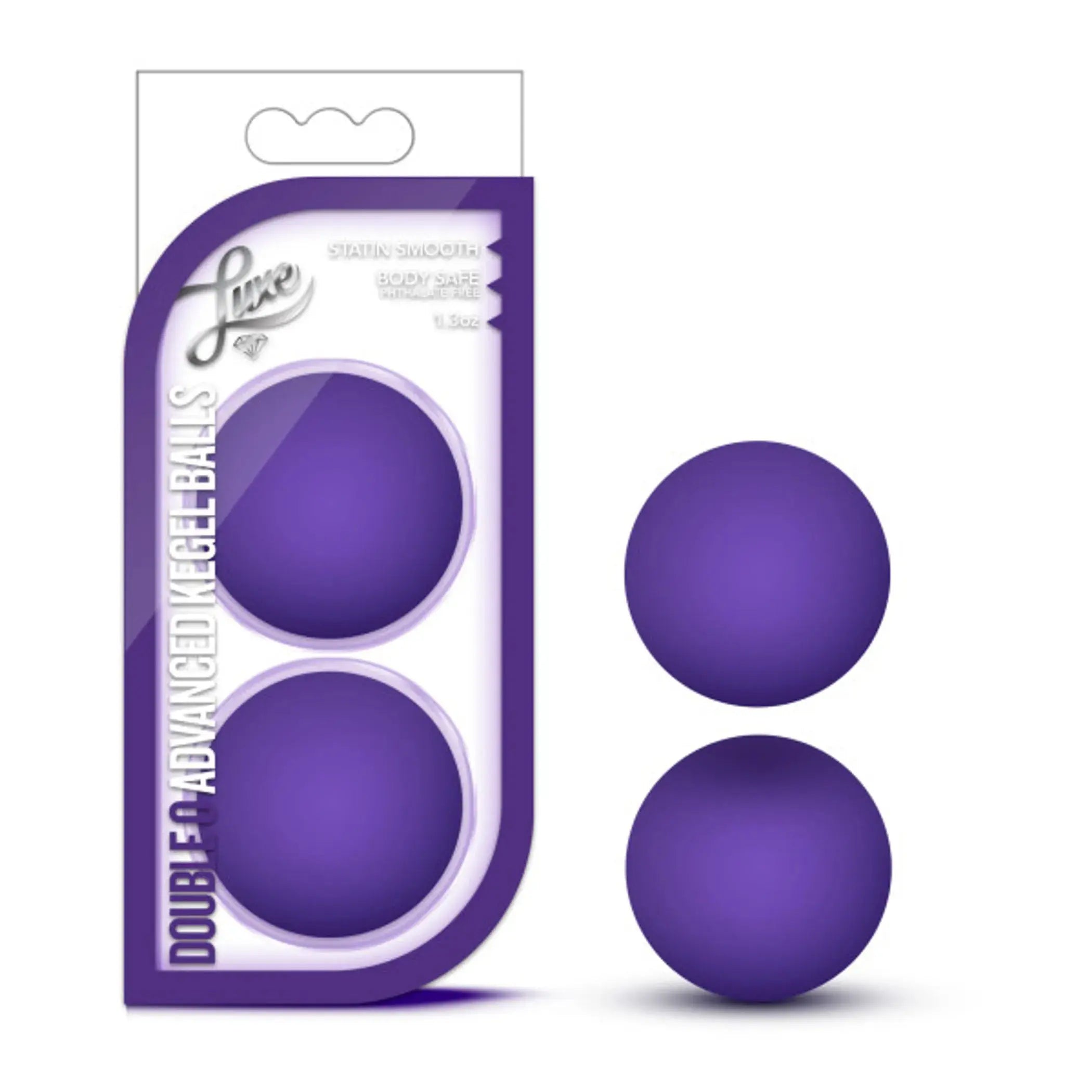 Luxe Double O Kegel Balls Blush Novelties