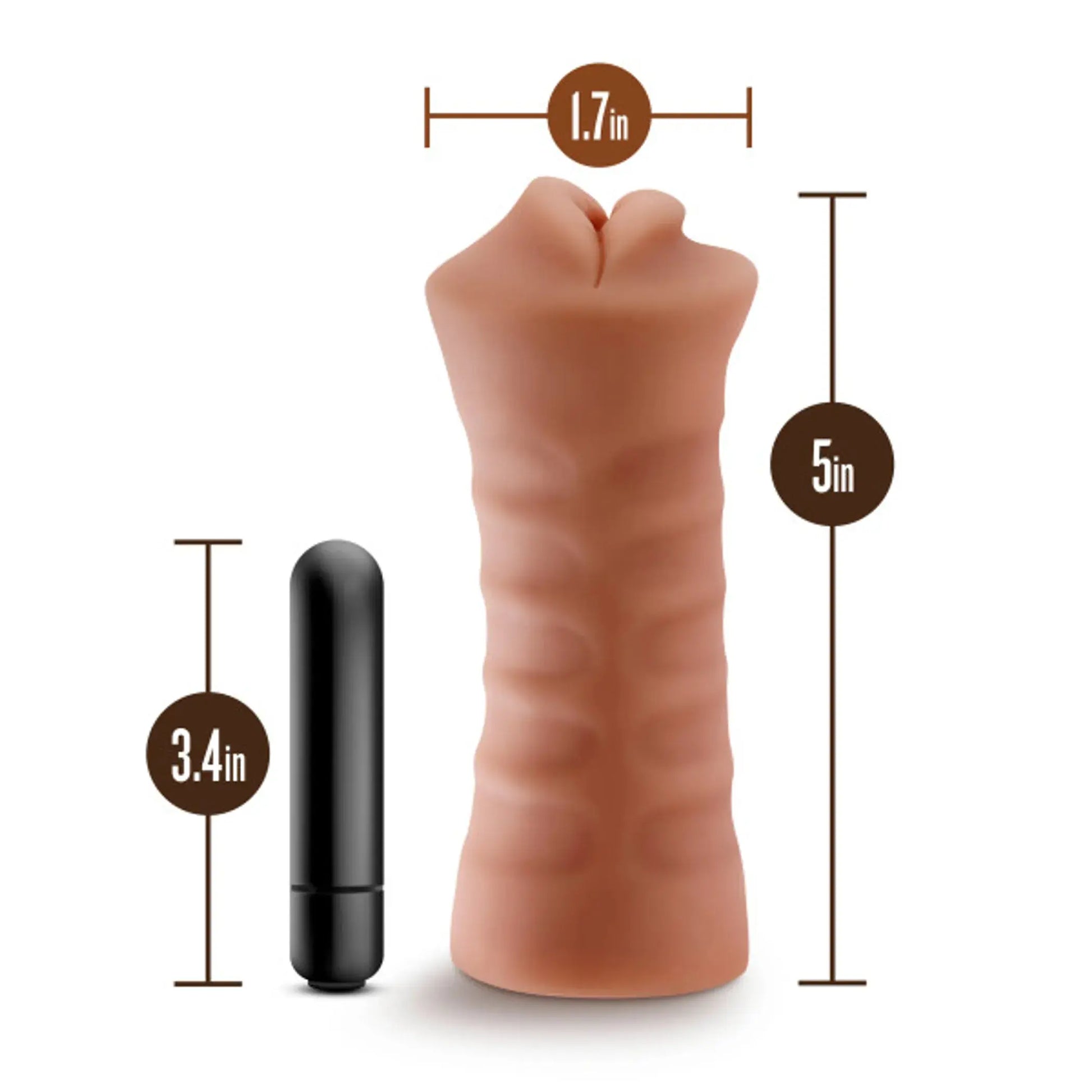 M FOR MEN ISABELLA MOCHA Blush Novelties