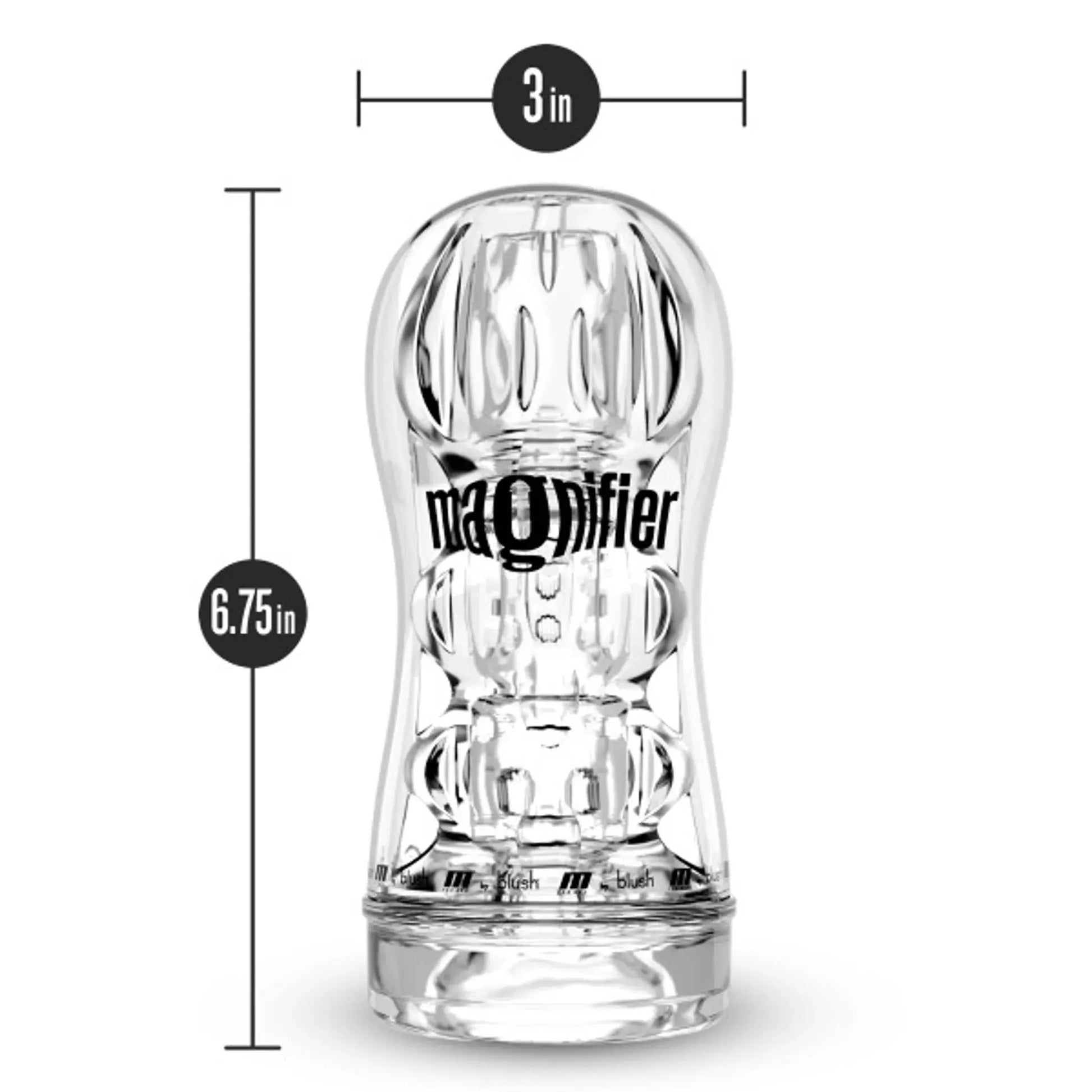 M FOR MEN SOFT & WET MAGNIFIER CLEAR Blush Novelties