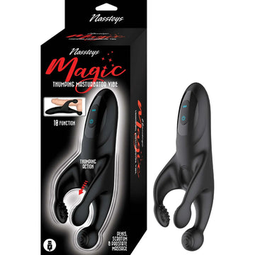 MAGIC THUMPING MASTURBATOR BLACK Nasstoys