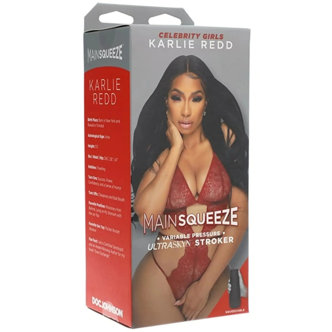 MAIN SQUEEZE KARLIE REDD CHOCOLATE Doc Johnson Novelties