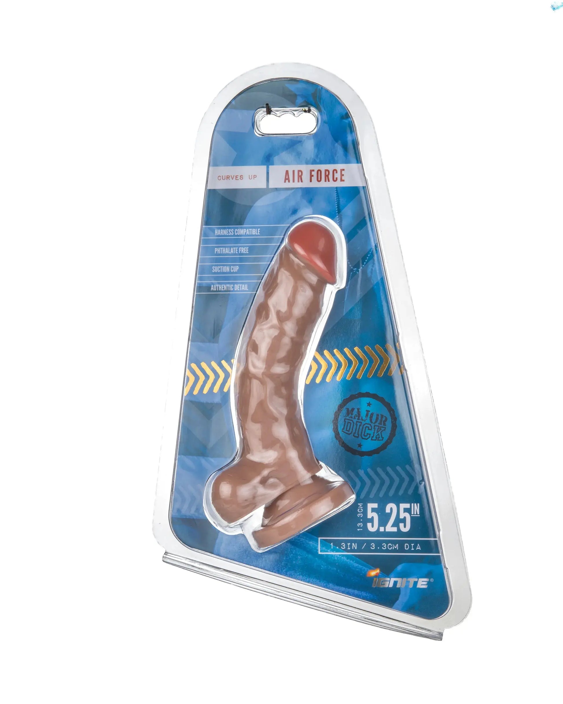 MAJOR DICK AIR FORCE CARAMEL SI Novelties