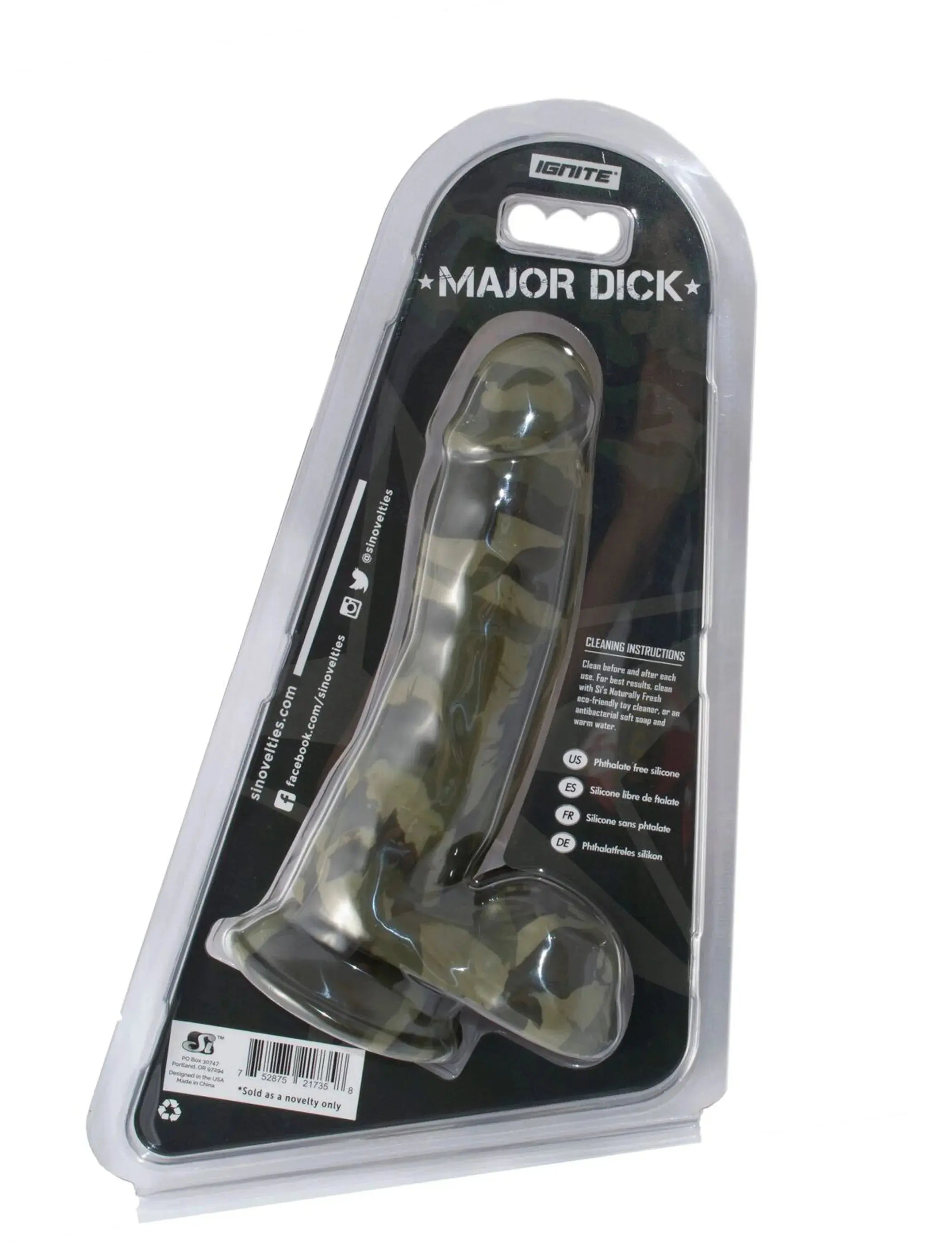 MAJOR DICK COMMANDO 7 " SI Novelties