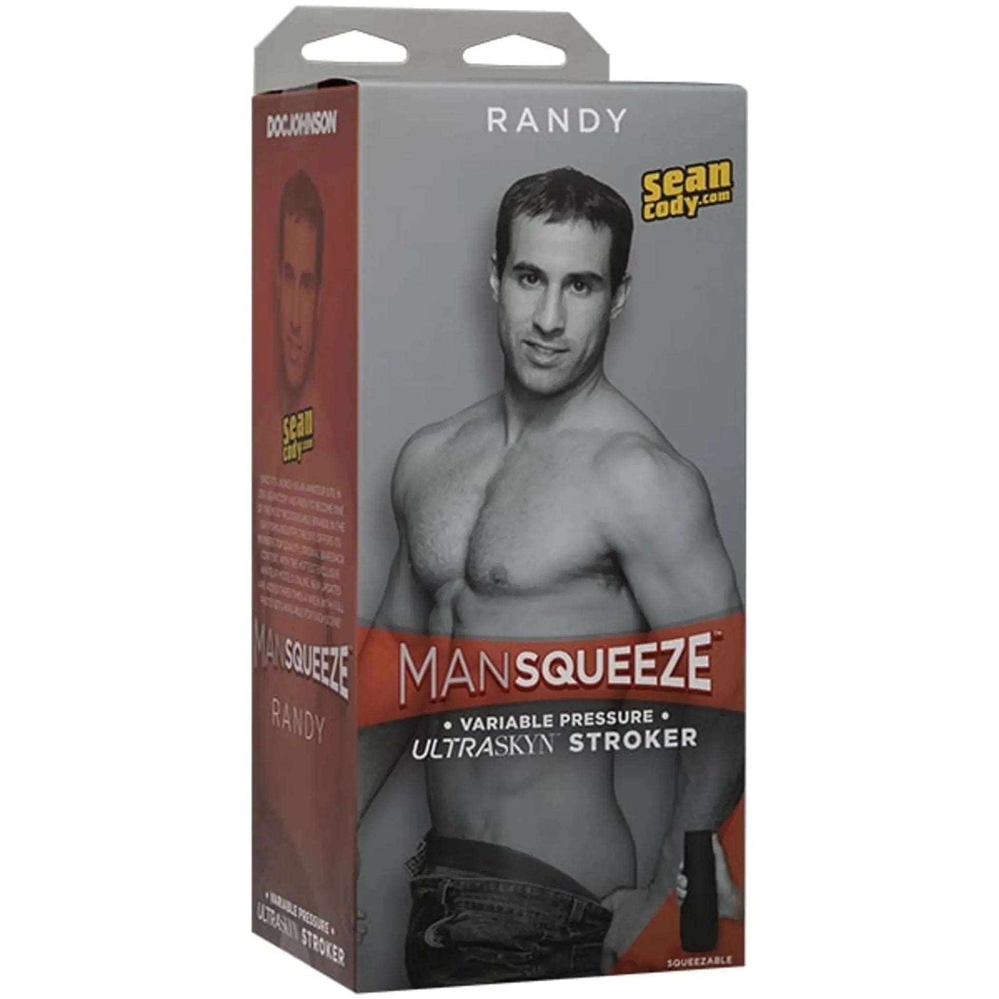 MAN SQUEEZE RANDY VANILLA Doc Johnson Novelties