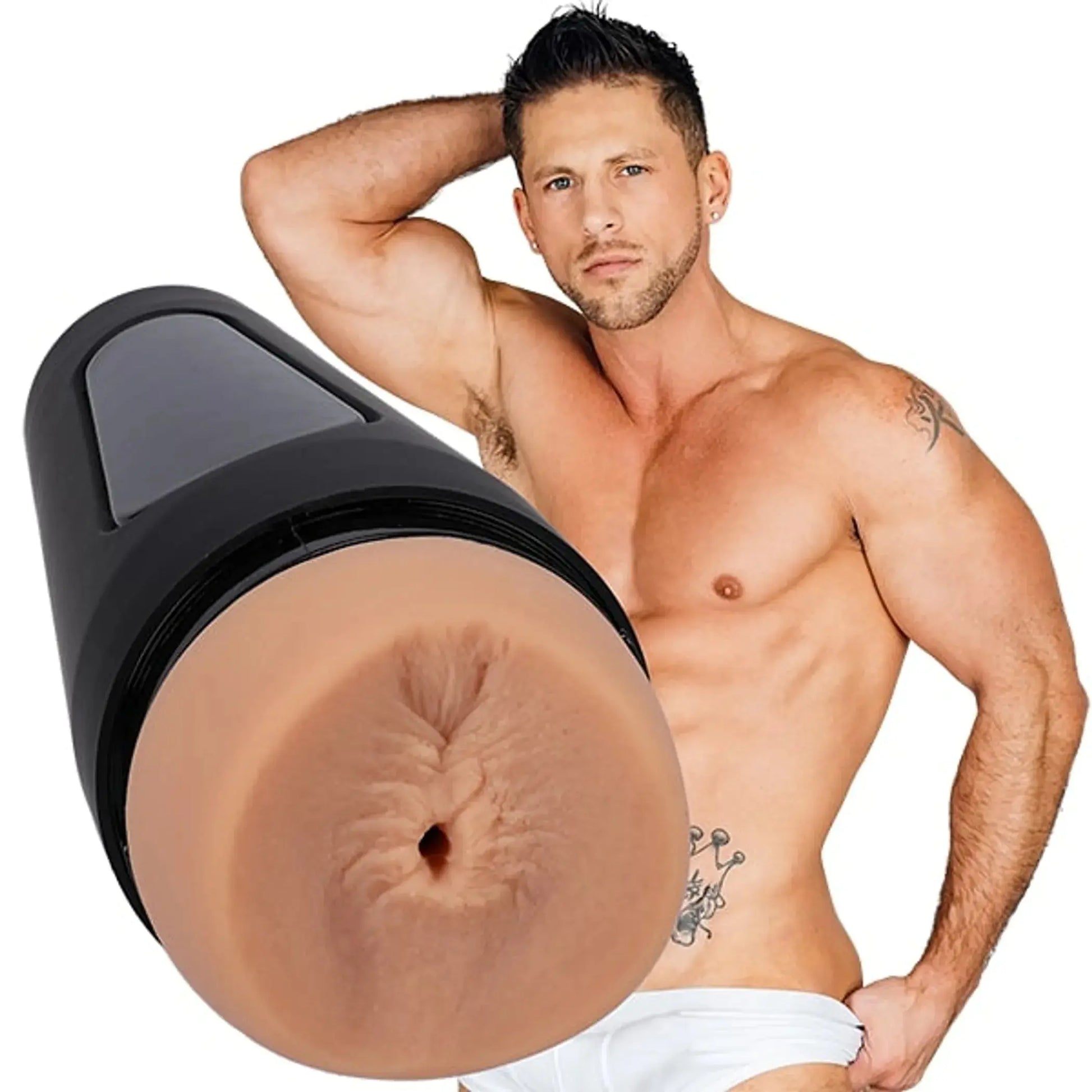 MAN SQUEEZE ROMAN TODD VANILLA Doc Johnson Novelties