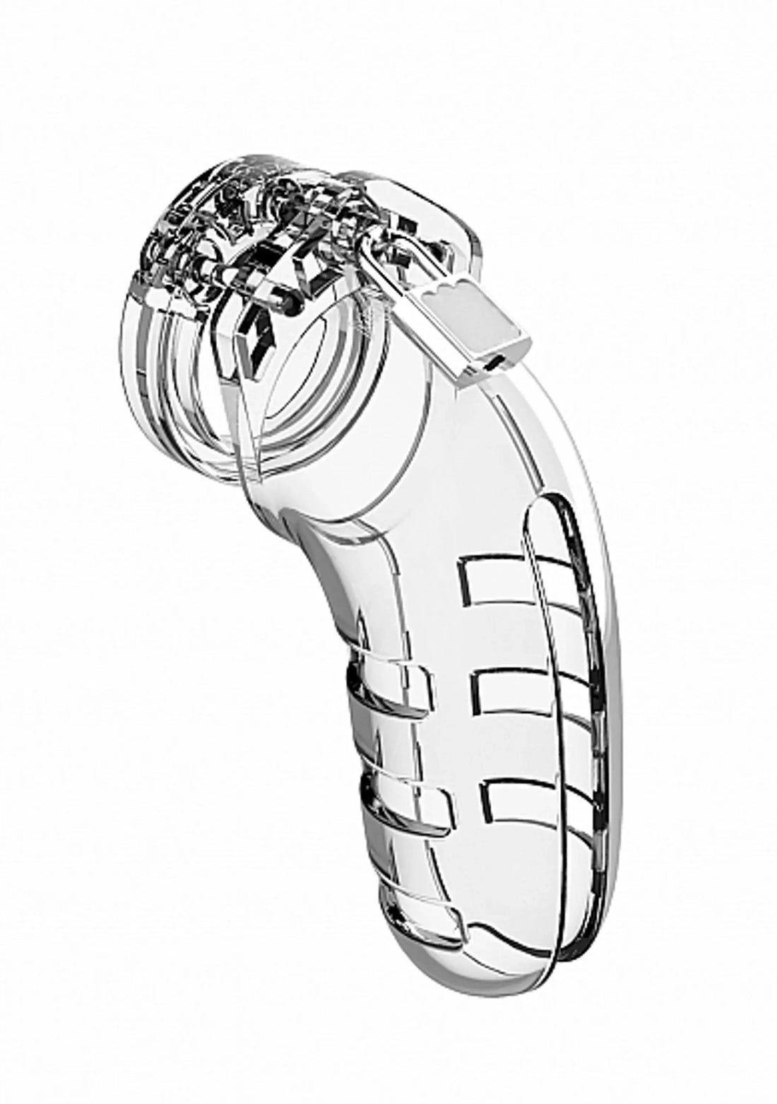 MANCAGE CHASTITY 5.5IN TRANSPARENT MODEL 6 SHOTS AMERICA