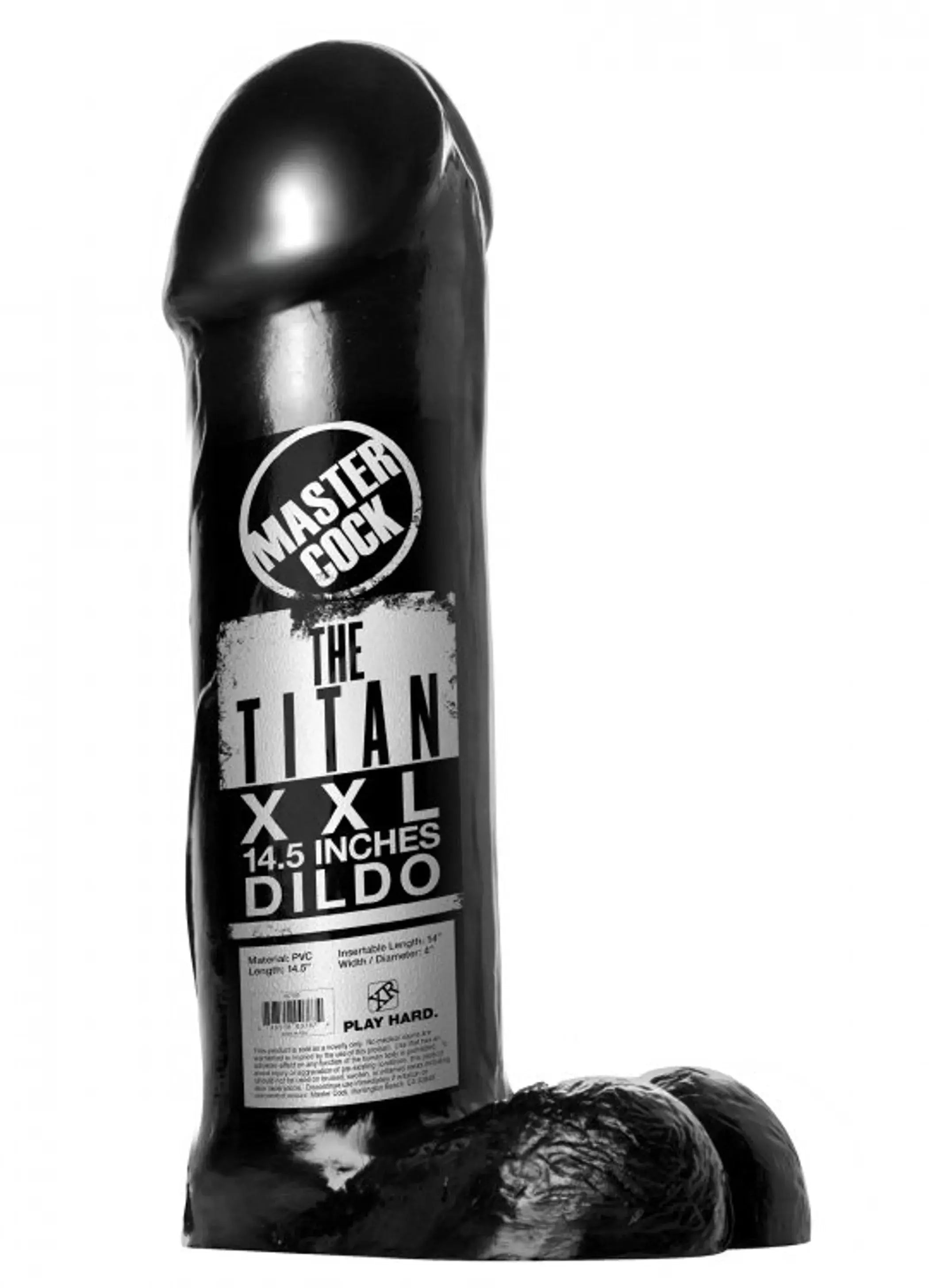 MASTER COCK THE TITAN XXL 14.5 IN DILDO XR Brands