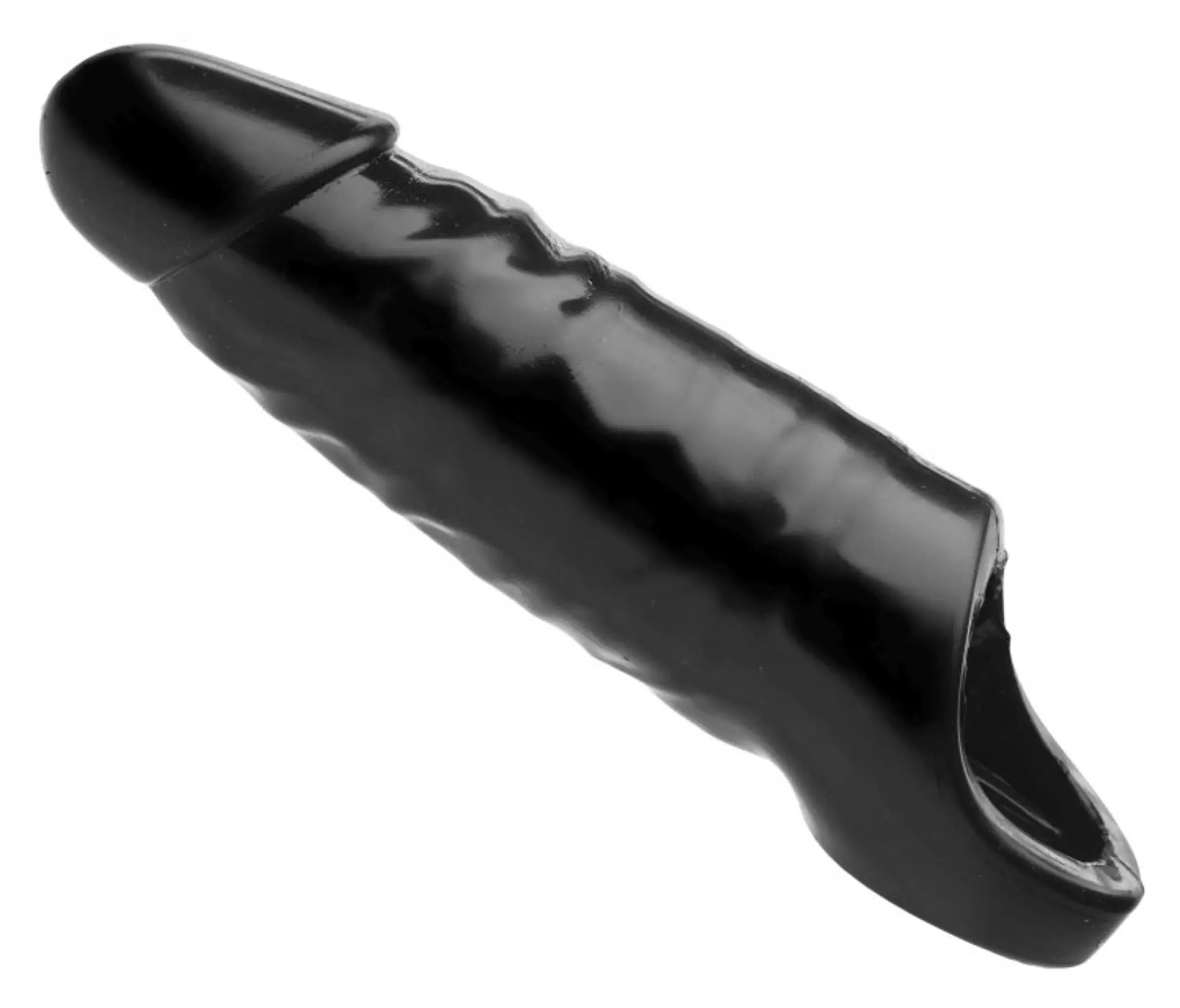 MASTER SERIES BLACK MAMBA COCK SHEATH XL XR Brands