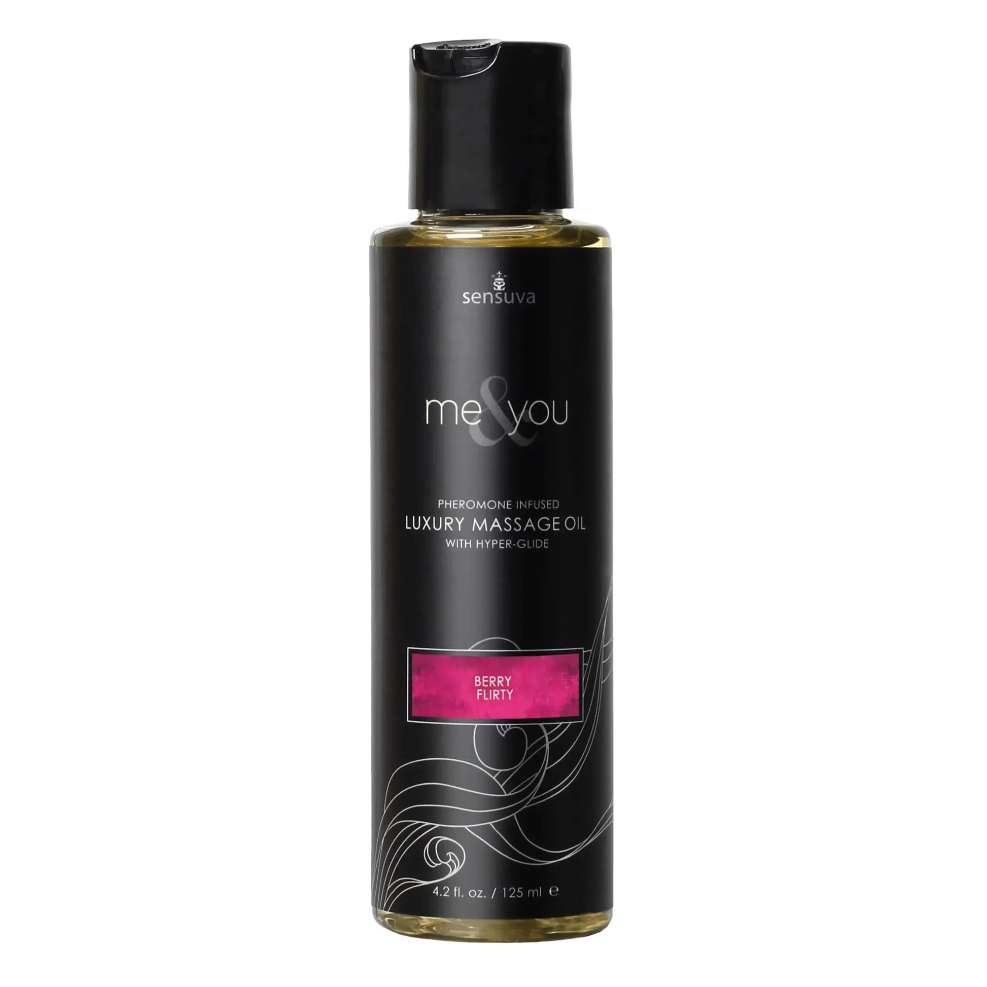 ME & YOU MASSAGE OIL BERRY FLIRT 4.2 OZ Sensuva