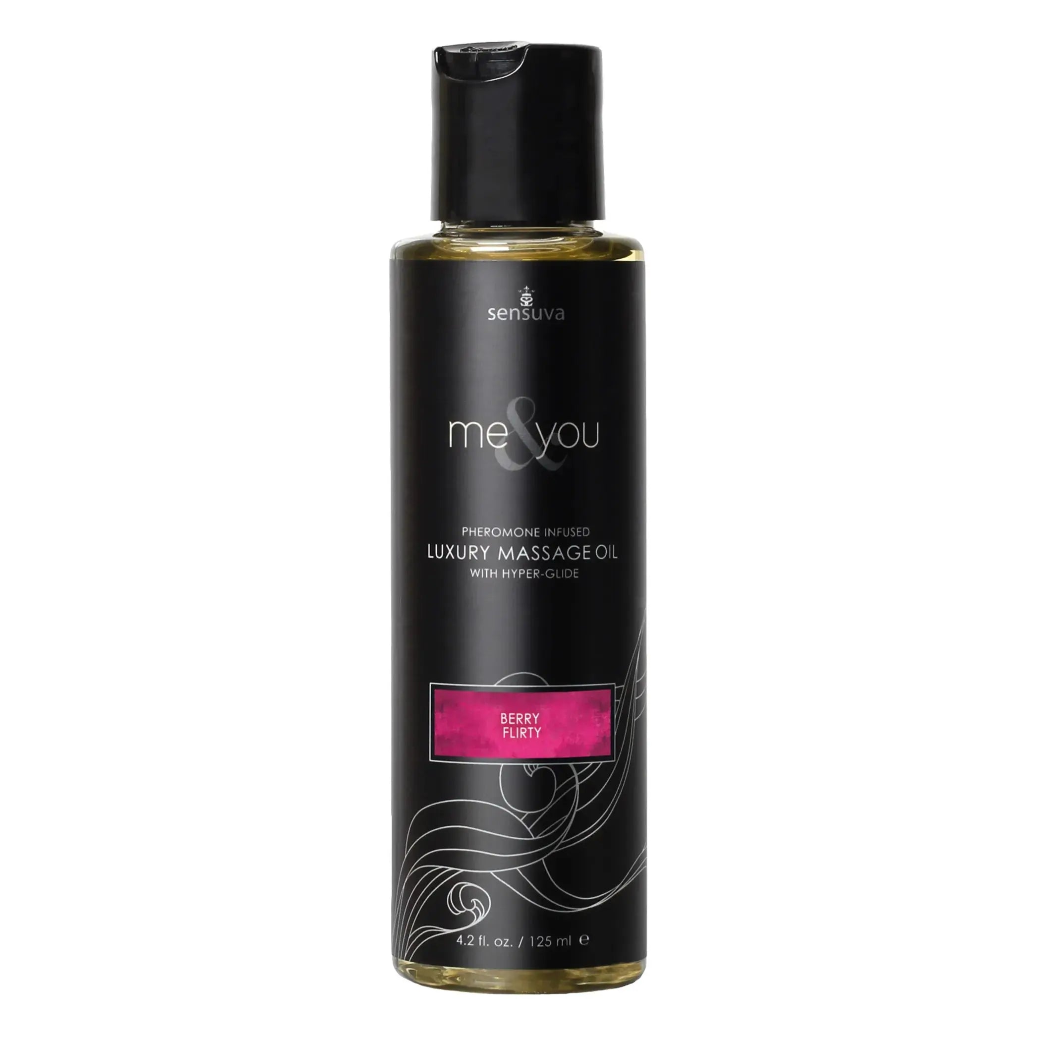 ME & YOU MASSAGE OIL BERRY FLIRT 4.2 OZ Sensuva