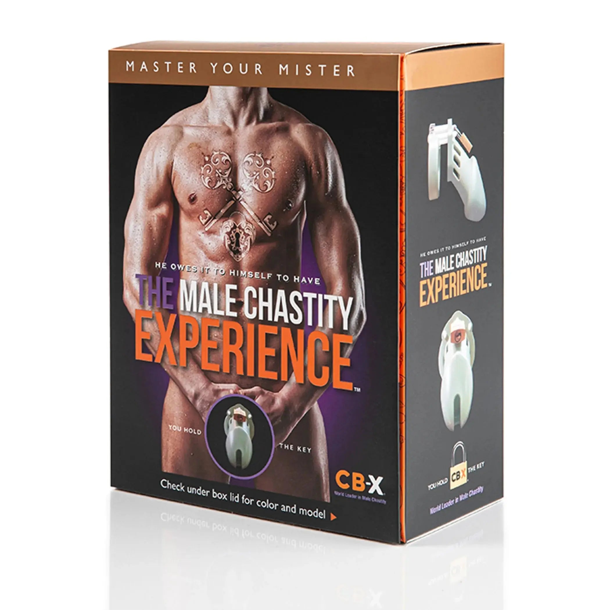 MINI-ME KIT 1.25IN CLEAR COCK CAGE CBX Male Chastity