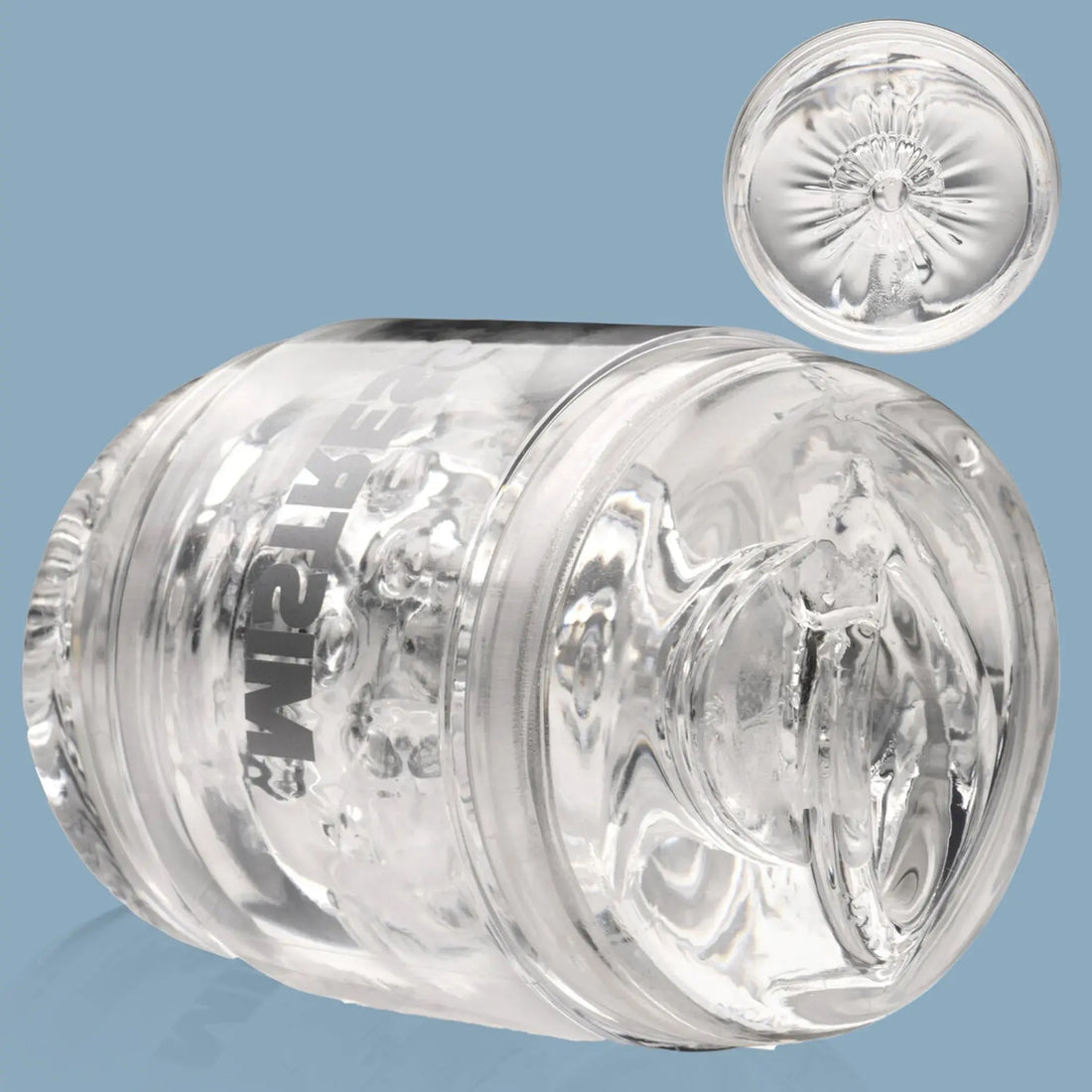 MISTRESS DOUBLE SHOT PXSSY& ASS STROKER CLEAR CURVE NOVELTIES