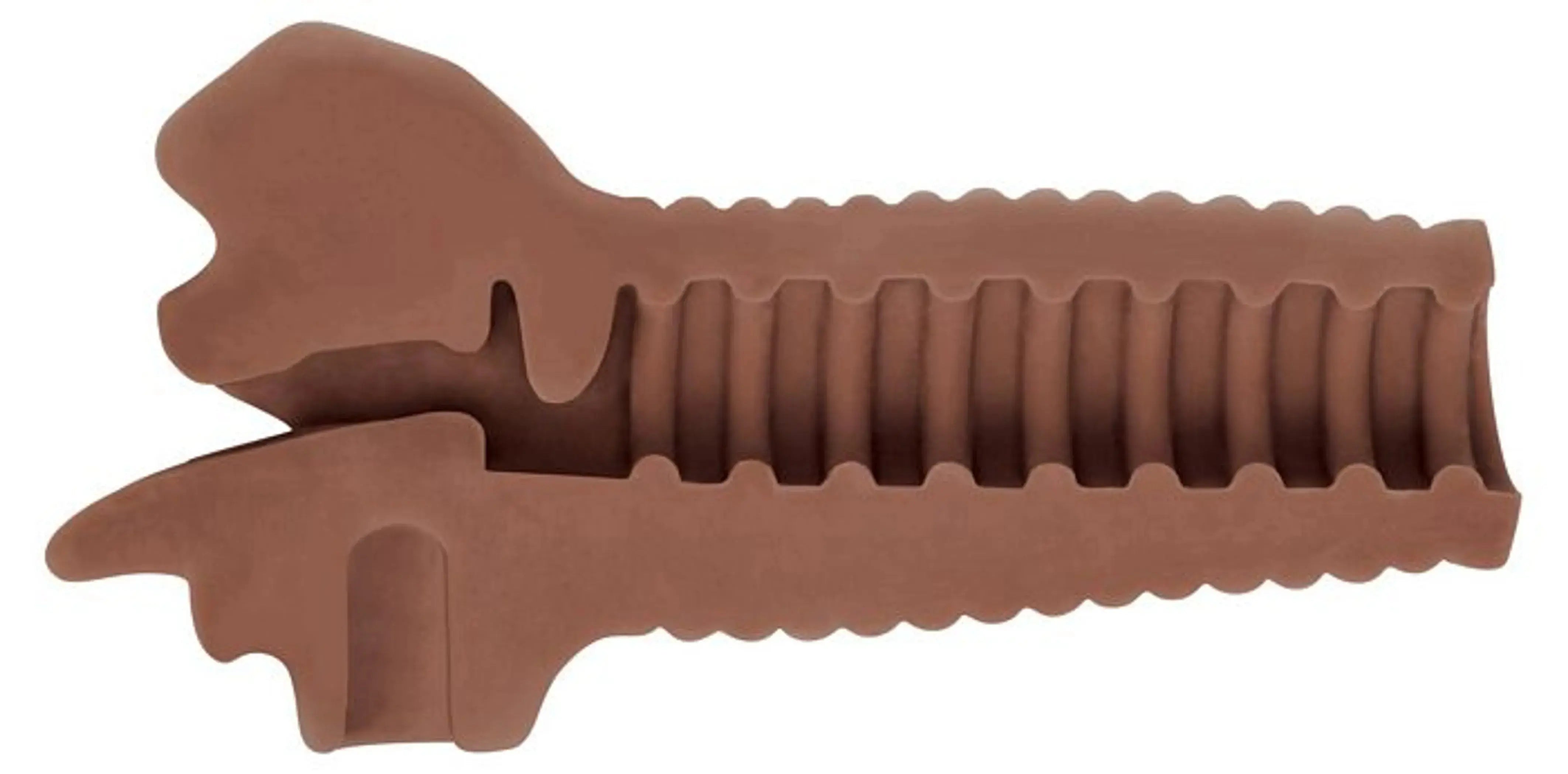MISTRESS MERCEDES MOUTH STROKER CHOCOLATE CURVE NOVELTIES