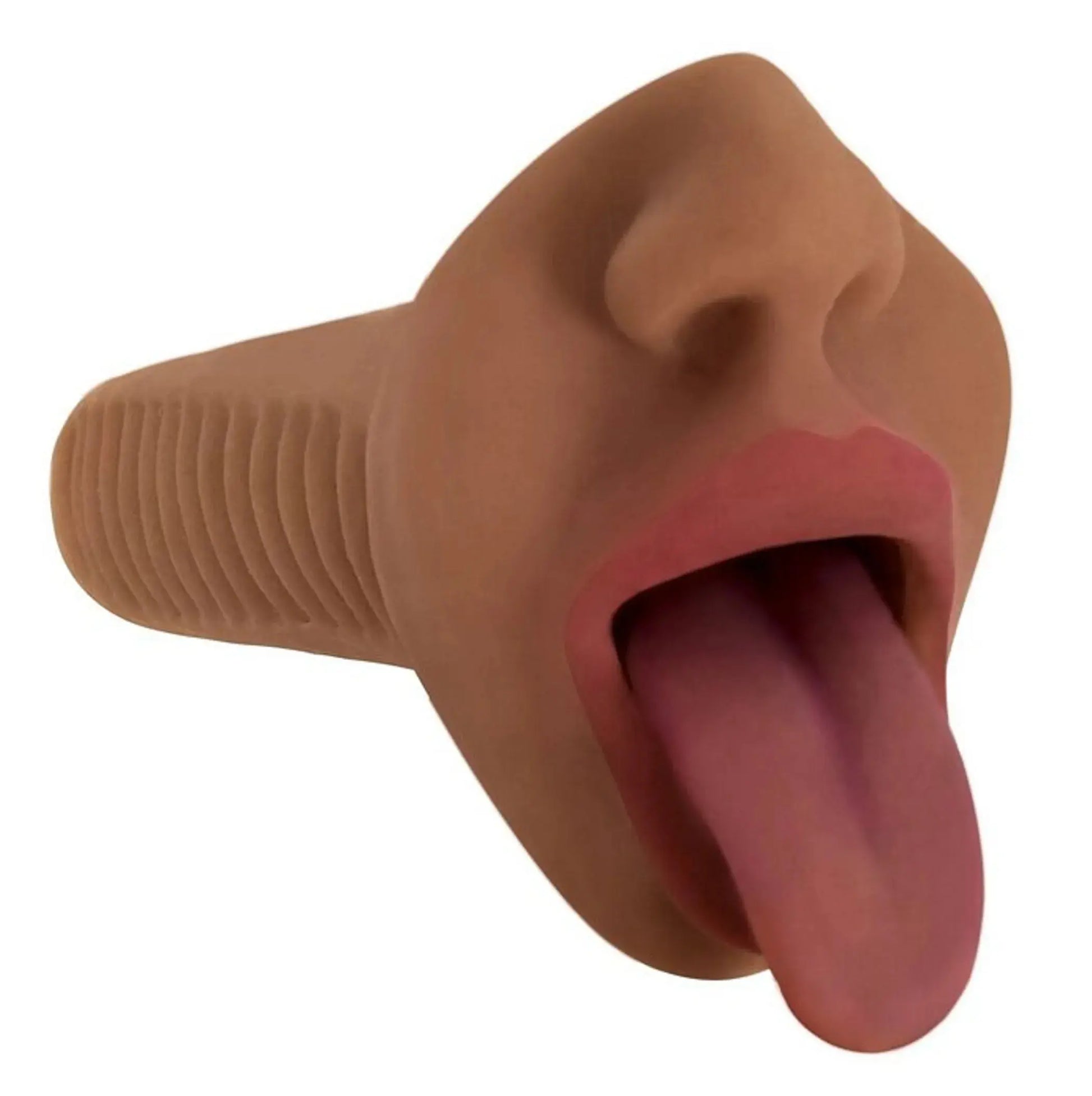 MISTRESS MERCEDES MOUTH STROKER CHOCOLATE CURVE NOVELTIES