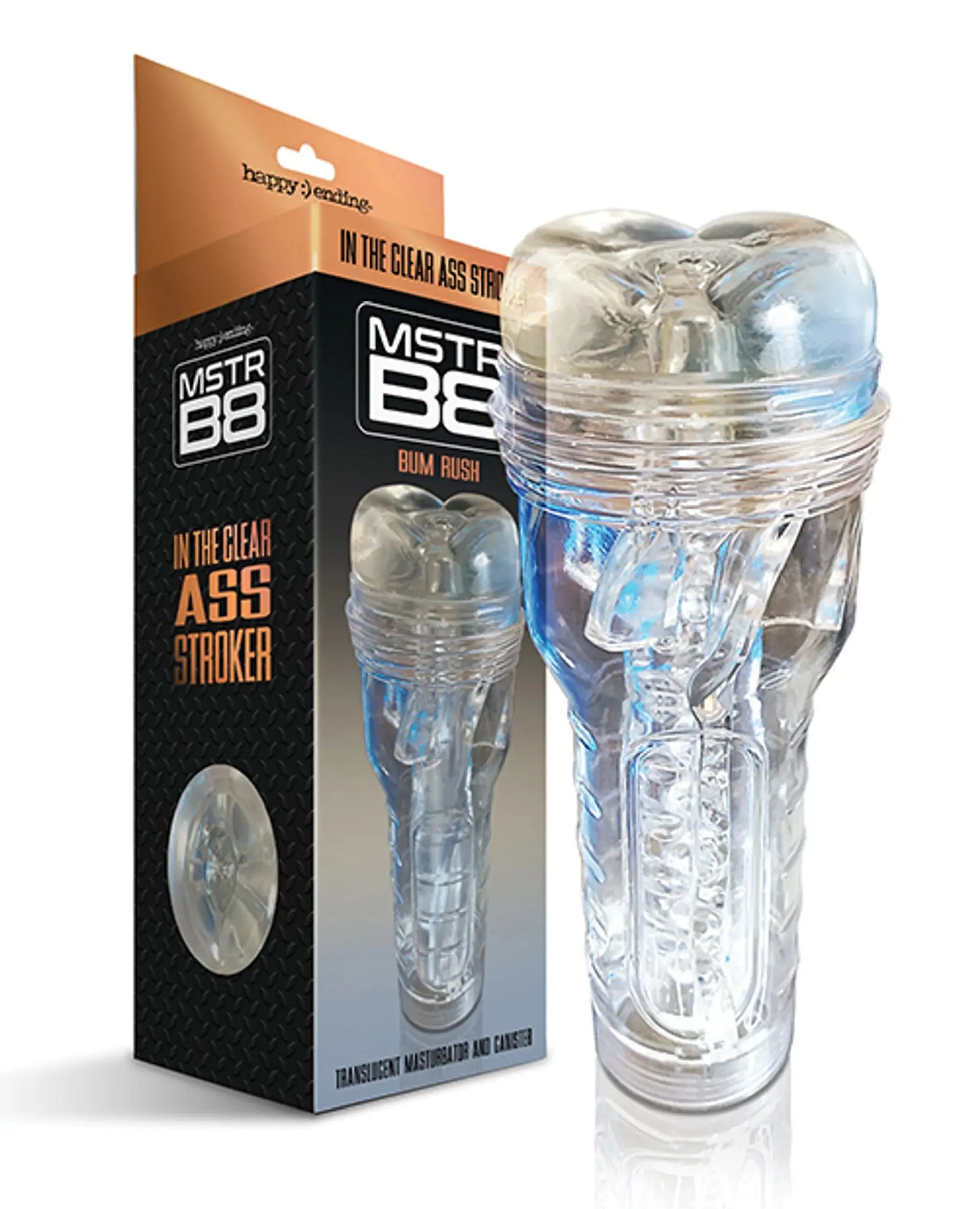 MSTR B8 IN THE CLEAR ASS STROKER Global Novelties