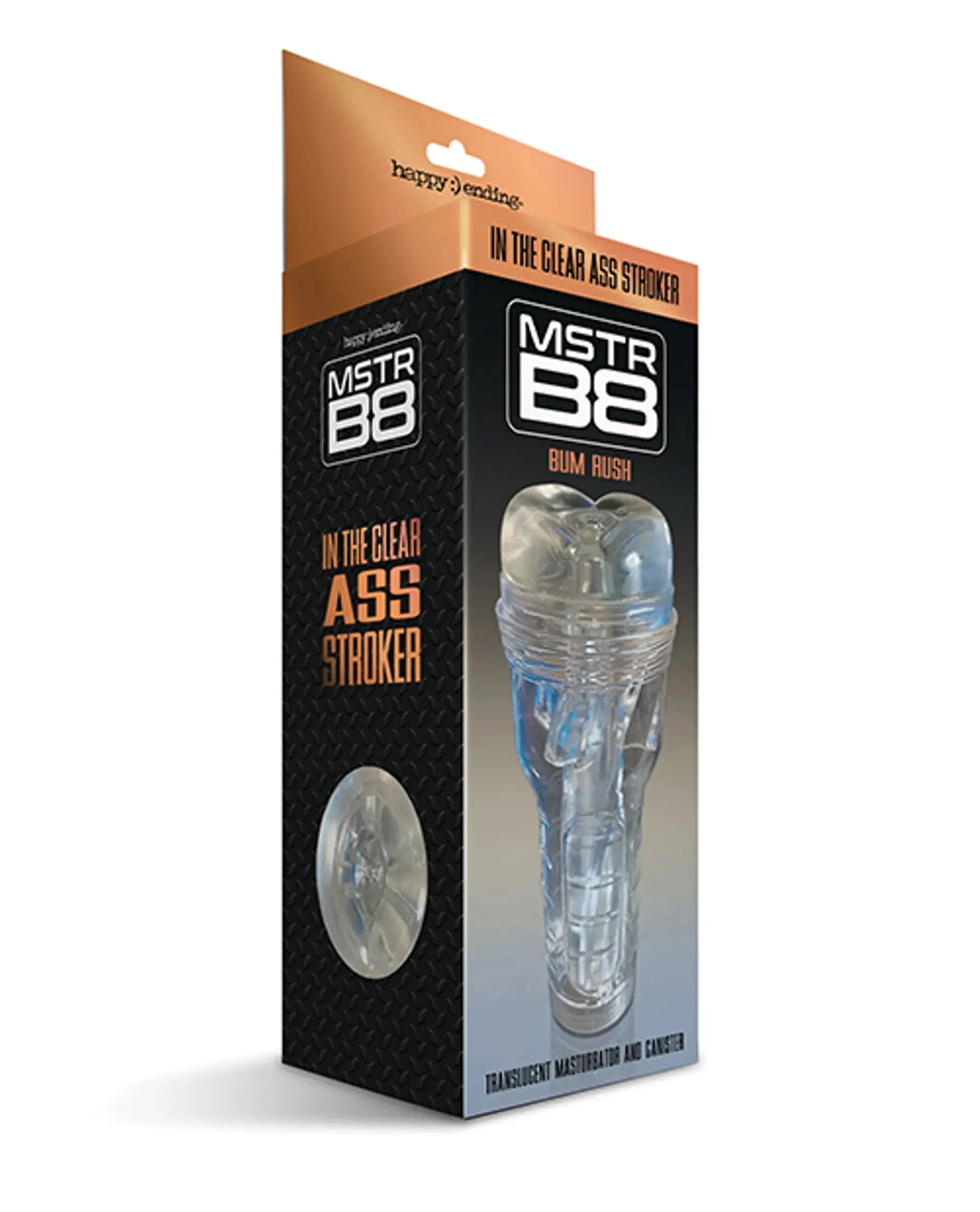 MSTR B8 IN THE CLEAR ASS STROKER Global Novelties