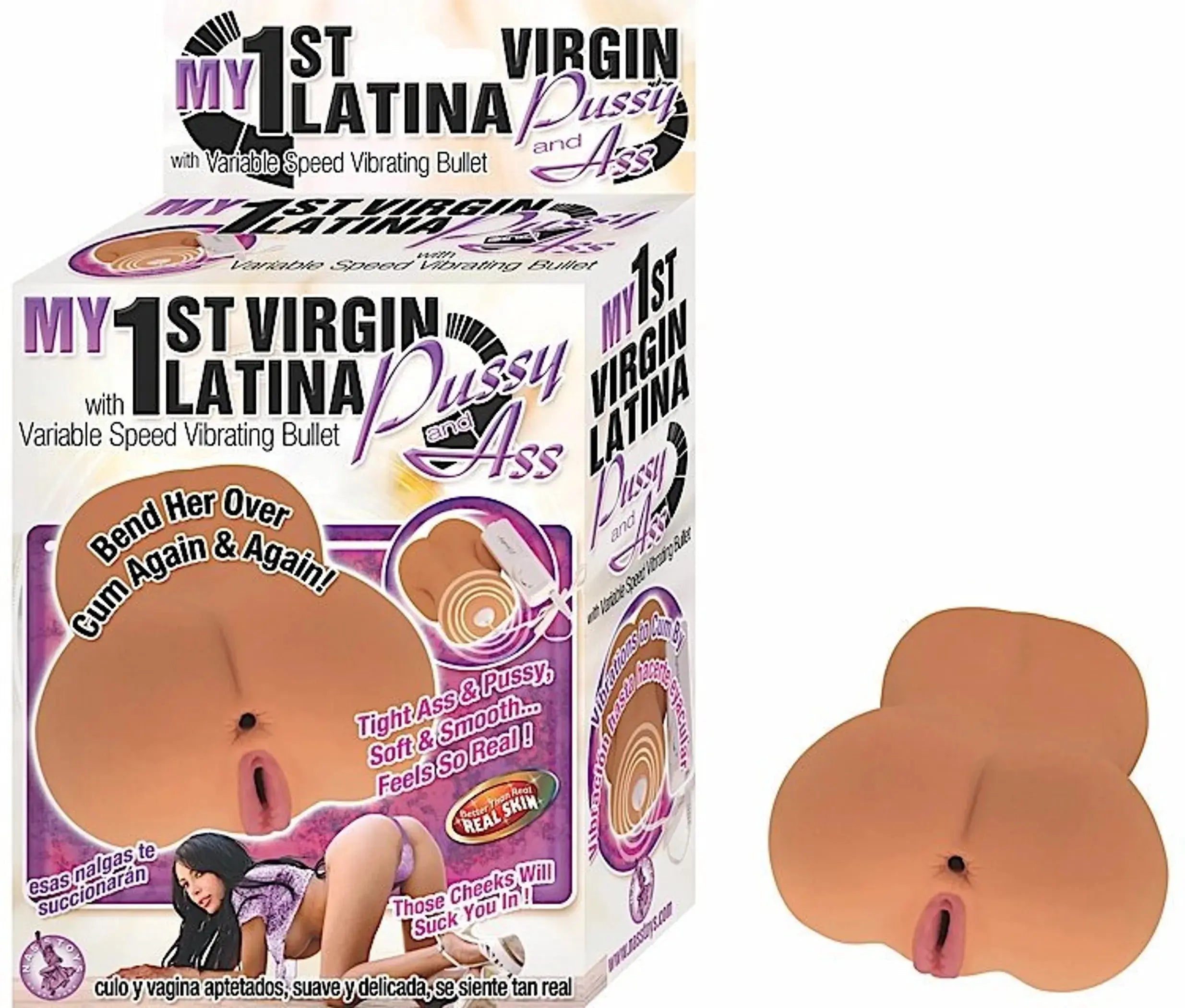 MY FIRST VIRGIN LATINA PXSSY& ASS Nasstoys